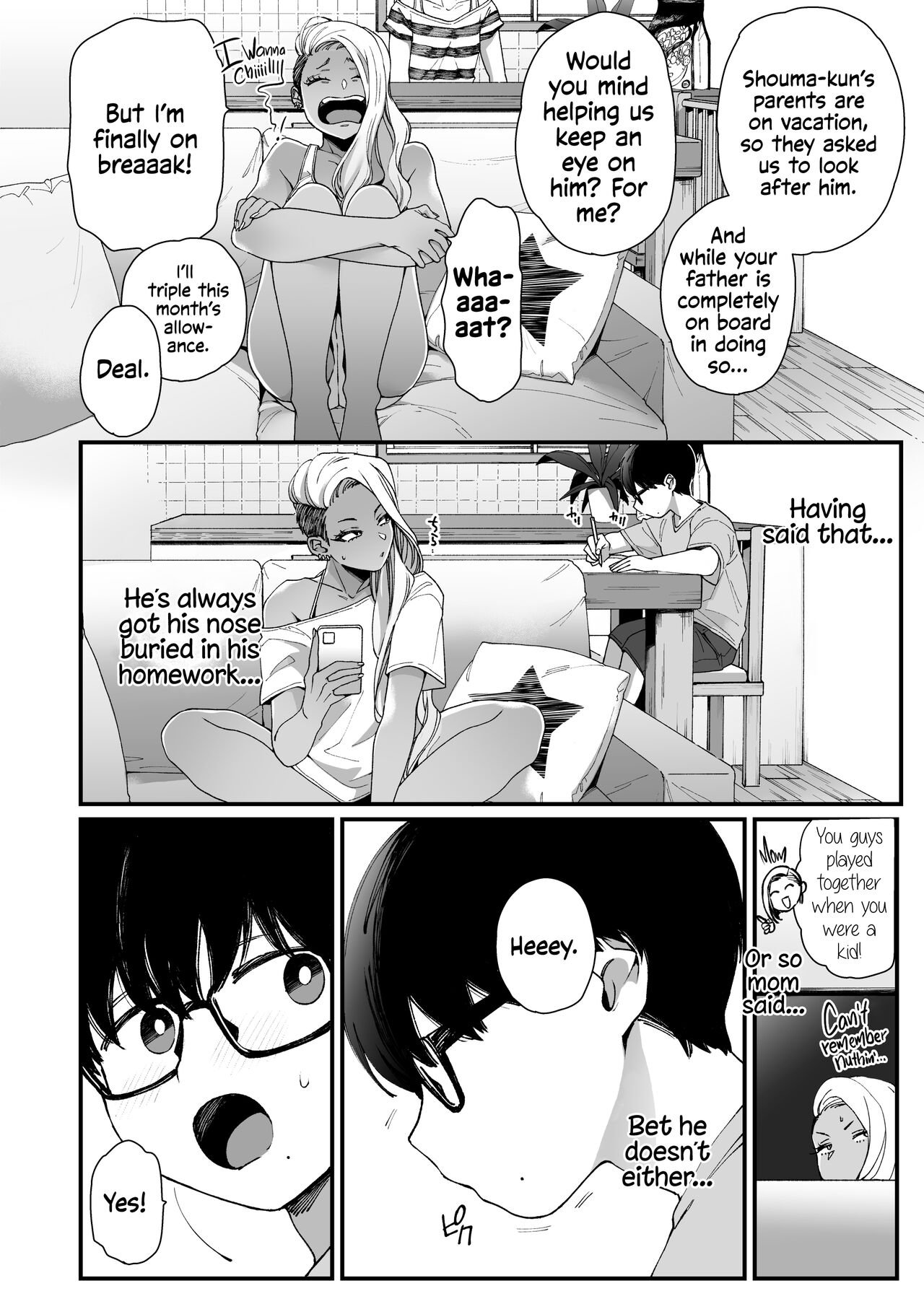 Callin' Me Cute Ain't Fair page 3
