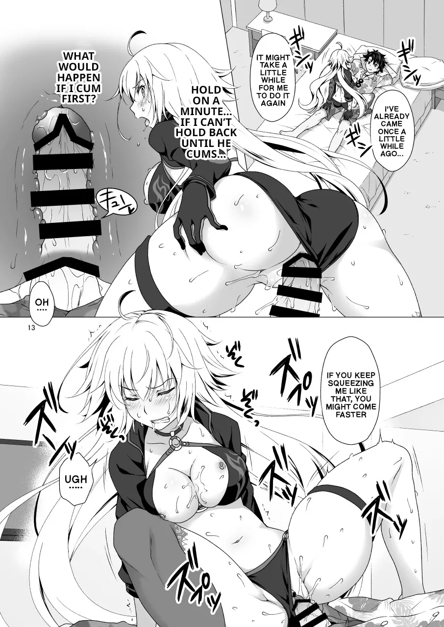 Chaldea Girls Collection Jeanne Alter Continuous Orgasms Through The Command Spells page 12