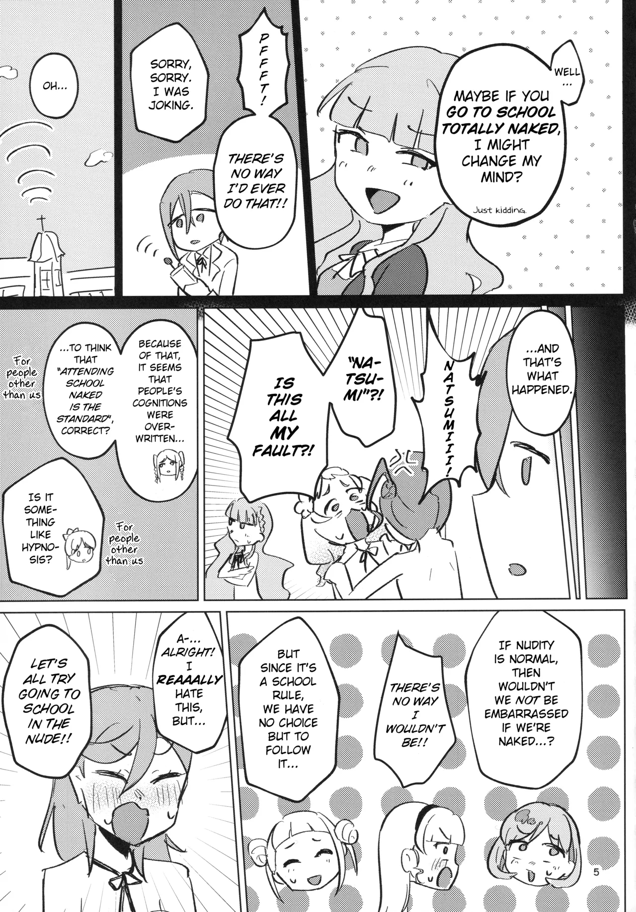 Going To School Naked Is The Standard page 6