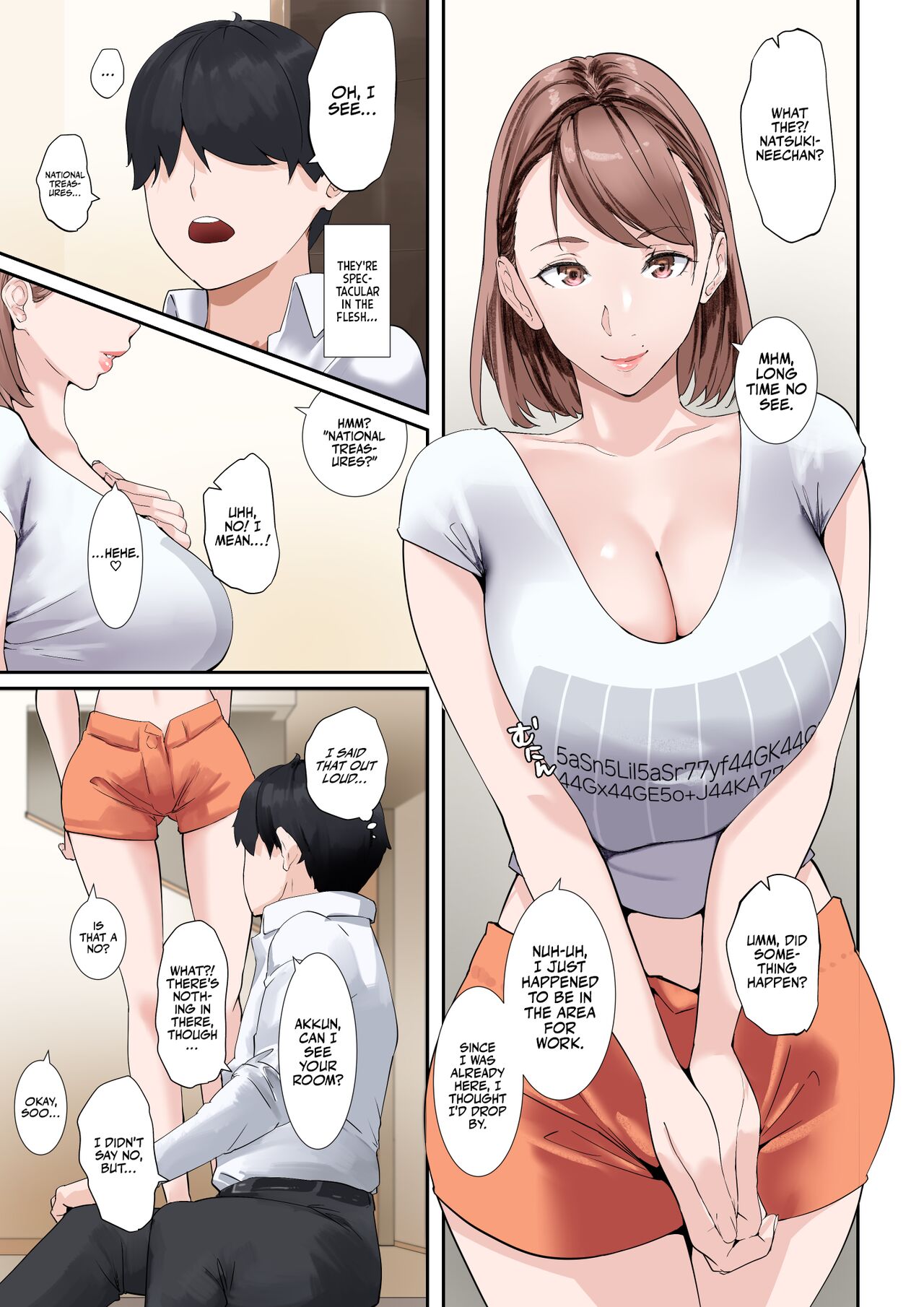 My Busty Gravure Idol Cousin Does More Than Softcore page 6
