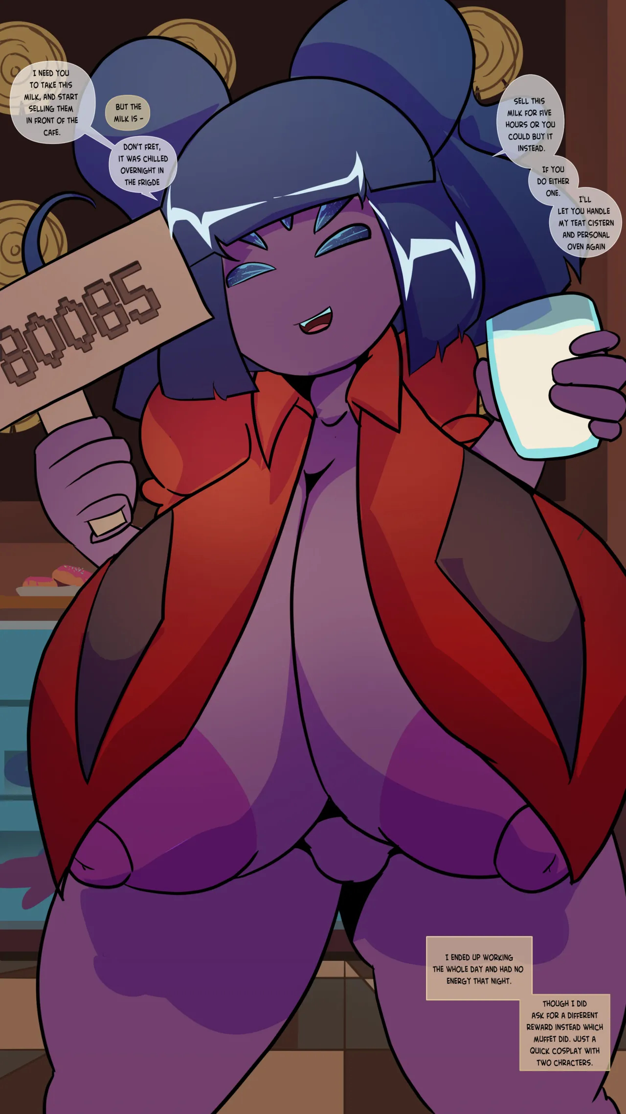 Spider Milk Tea: Milk Set page 19