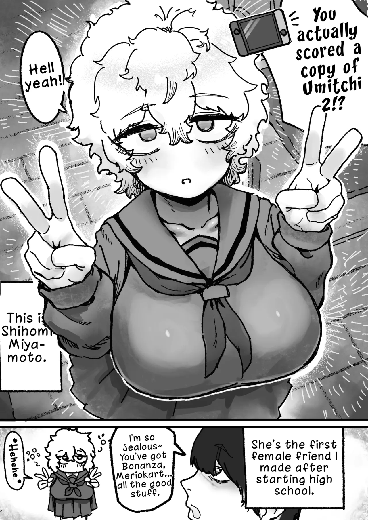 The Story Of Having Wildly Immoral Sex With A Doppelganger Of My Busty Female Friend page 3