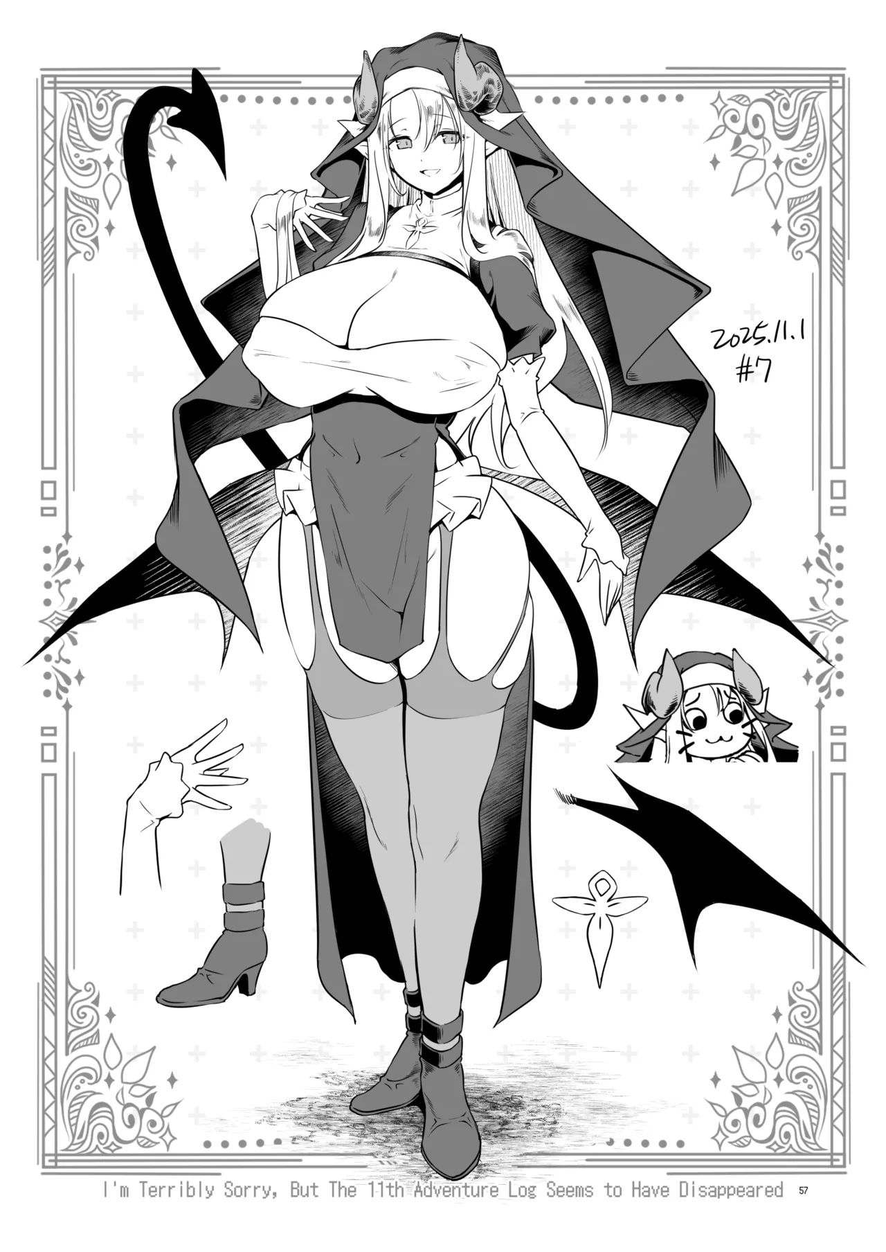 The Sweet And Kind Sister Succubus That Will Do Anything: The Confession And Ejaculation Room page 57