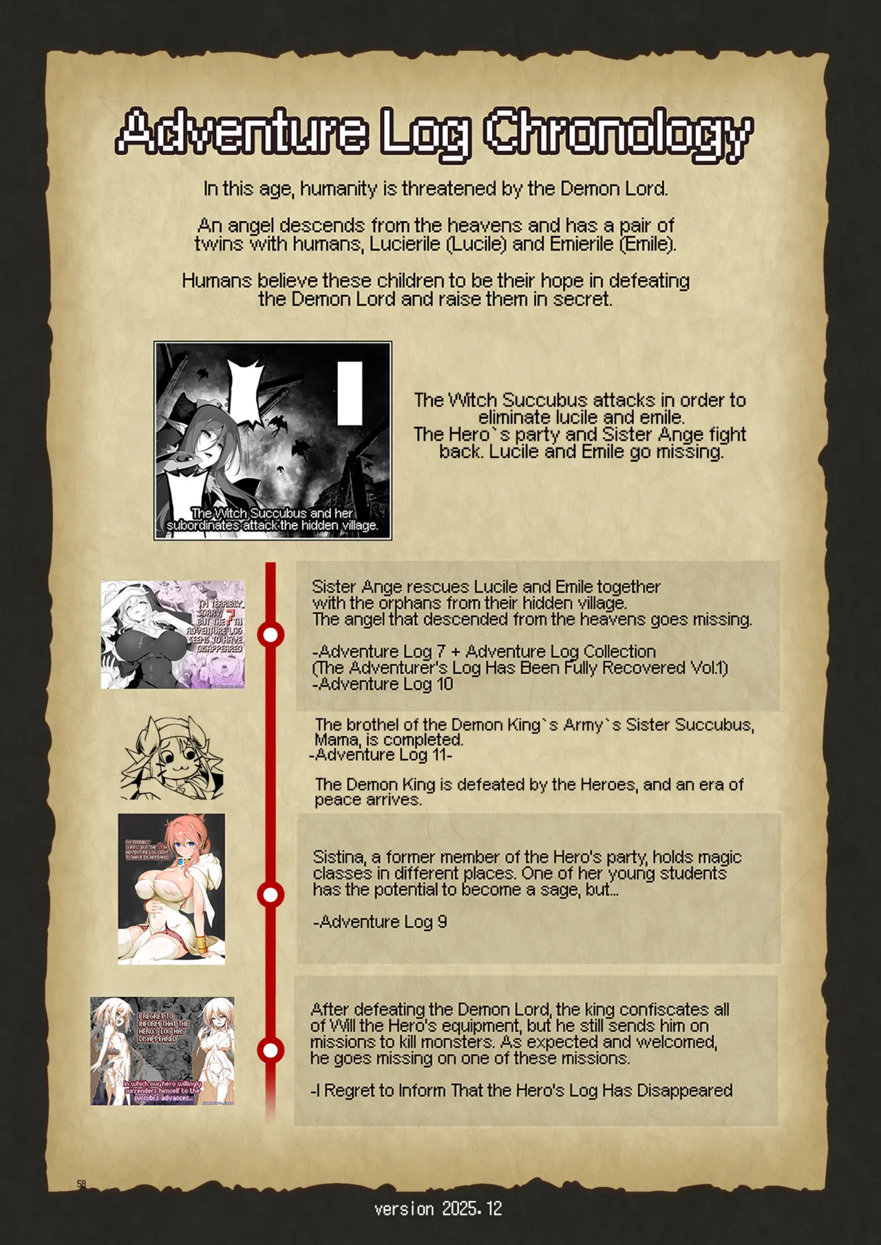 The Sweet And Kind Sister Succubus That Will Do Anything: The Confession And Ejaculation Room page 58