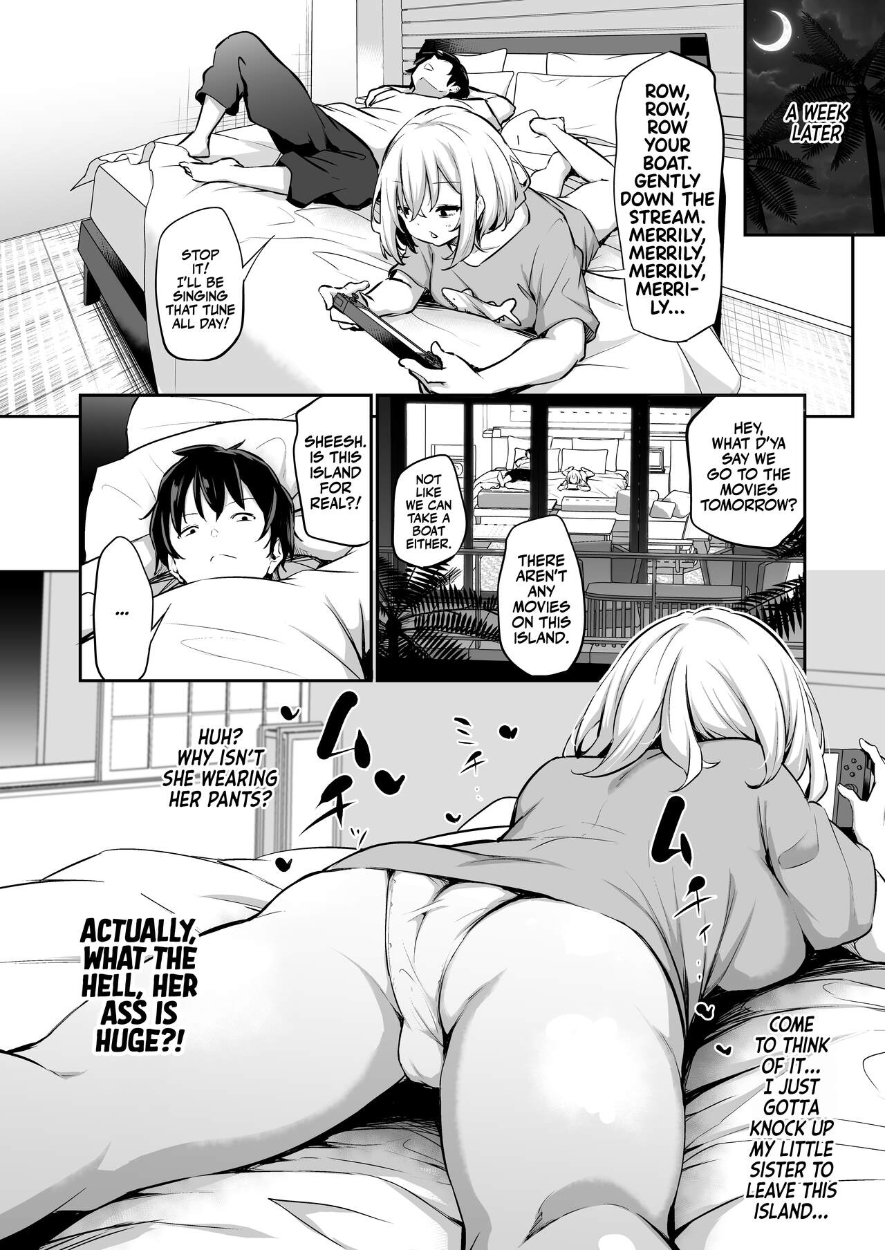 You Must Breed Your Little Sister To Leave This Island + Omake page 7