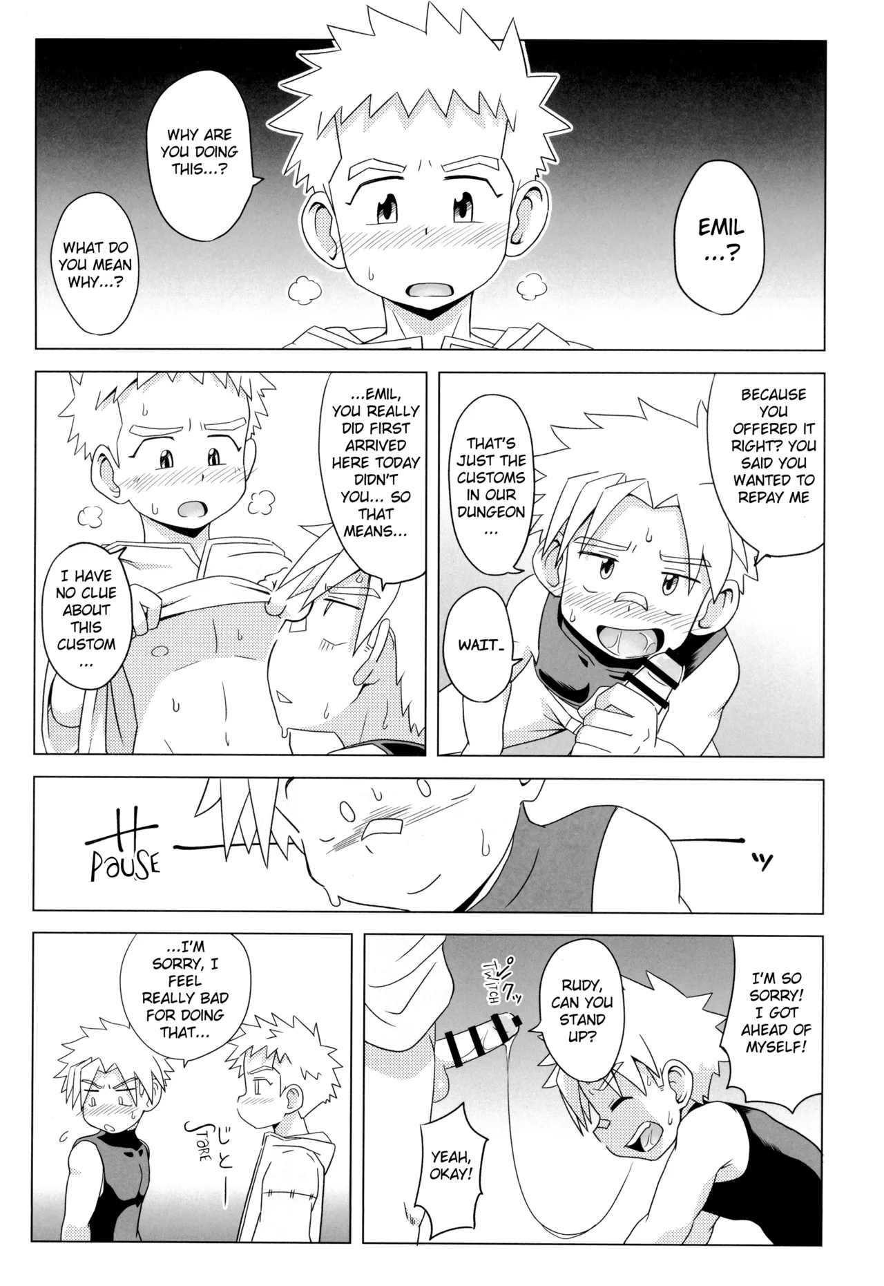 A Custom At A Certain Dungeon City page 16