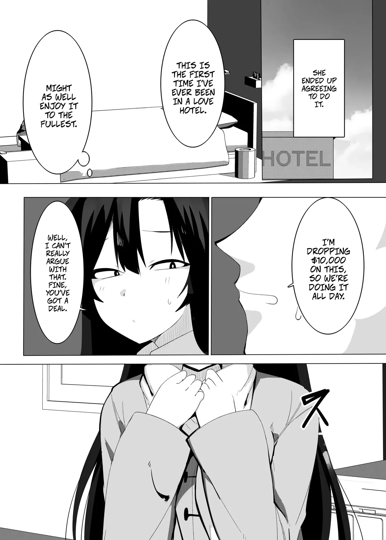 A Gal Using Her Body To Make Extra Money At Her Part-time Job page 20