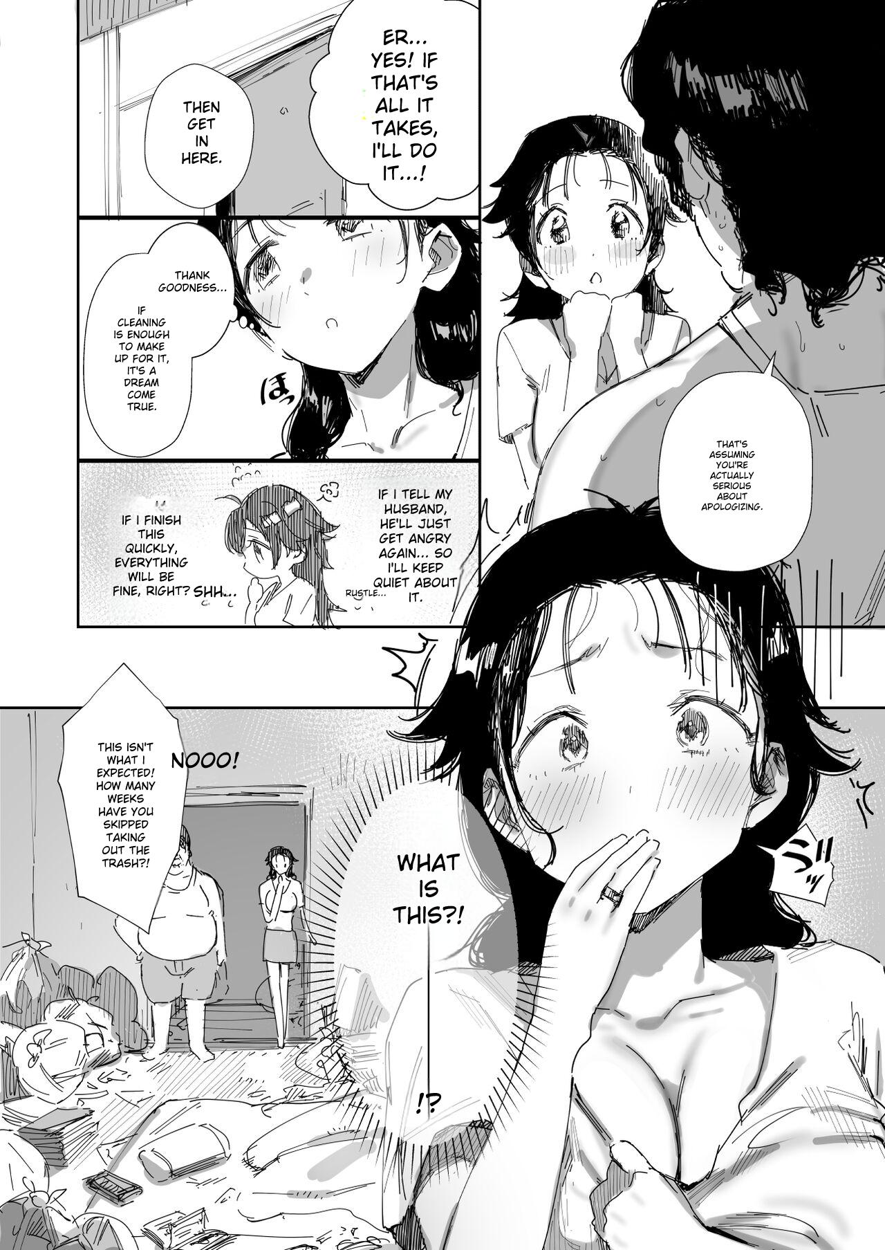 A Kind-hearted, Foolish, Big-breasted Housewife Is Seduced By Her Neighbor, A Man With A Trashy Apartment page 10