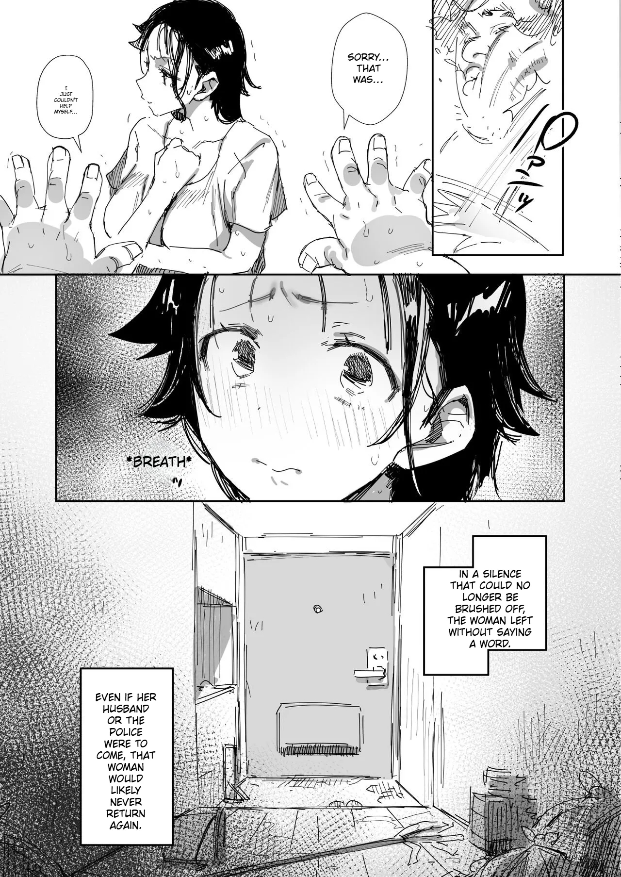 A Kind-hearted, Foolish, Big-breasted Housewife Is Seduced By Her Neighbor, A Man With A Trashy Apartment page 15