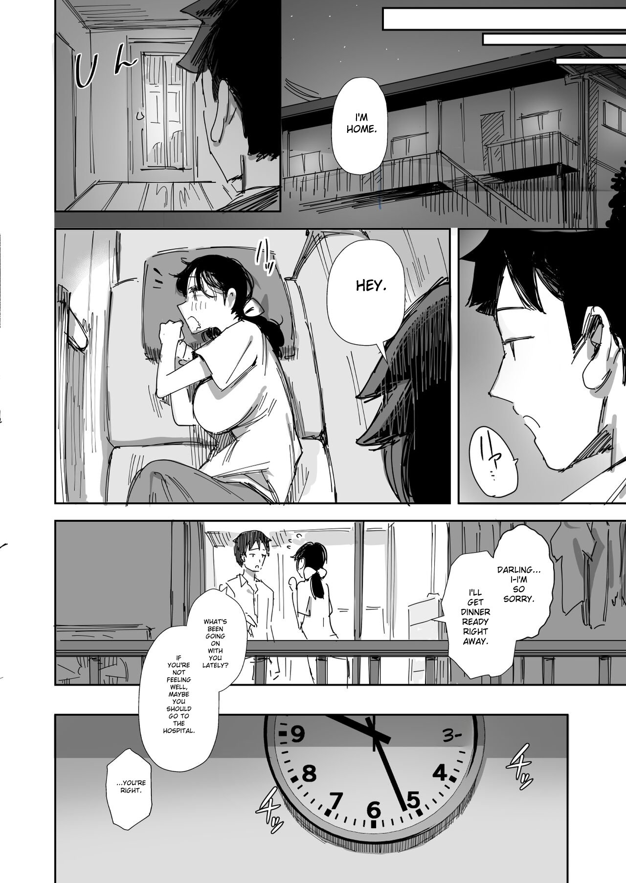 A Kind-hearted, Foolish, Big-breasted Housewife Is Seduced By Her Neighbor, A Man With A Trashy Apartment page 44