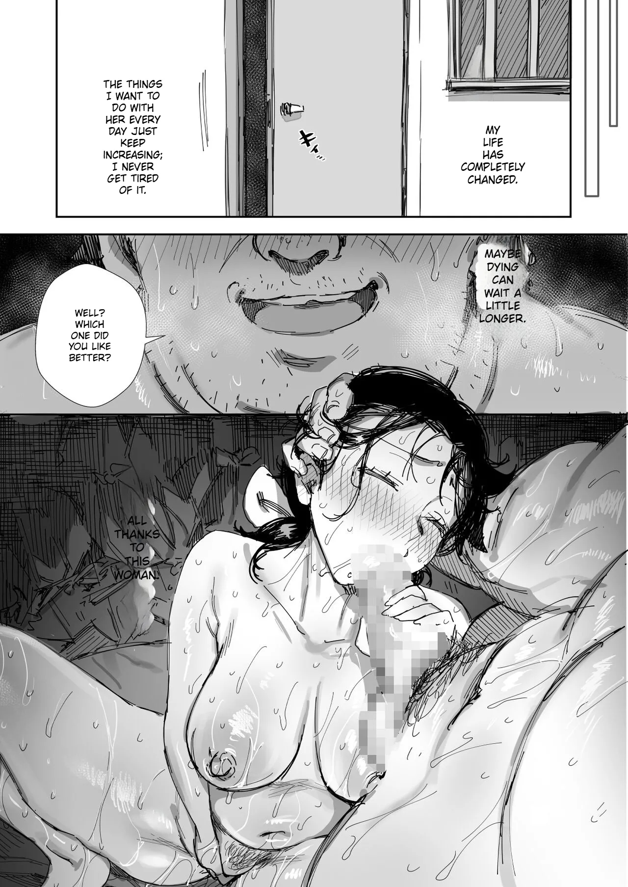 A Kind-hearted, Foolish, Big-breasted Housewife Is Seduced By Her Neighbor, A Man With A Trashy Apartment page 45