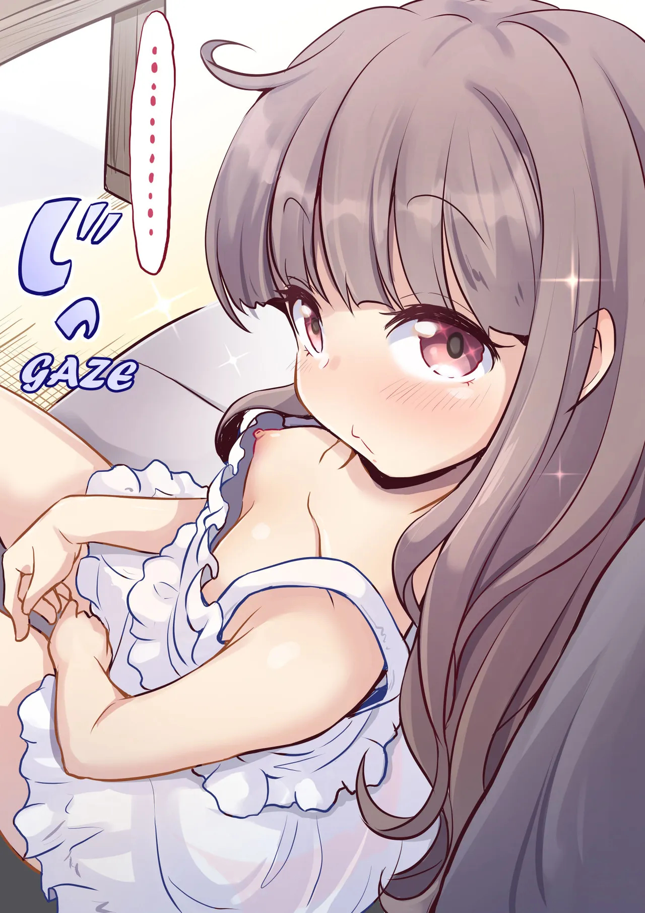 A Little Sister Who Tries To Be Sneaky About Using Her Big Brother To Masturbate 2 page 17