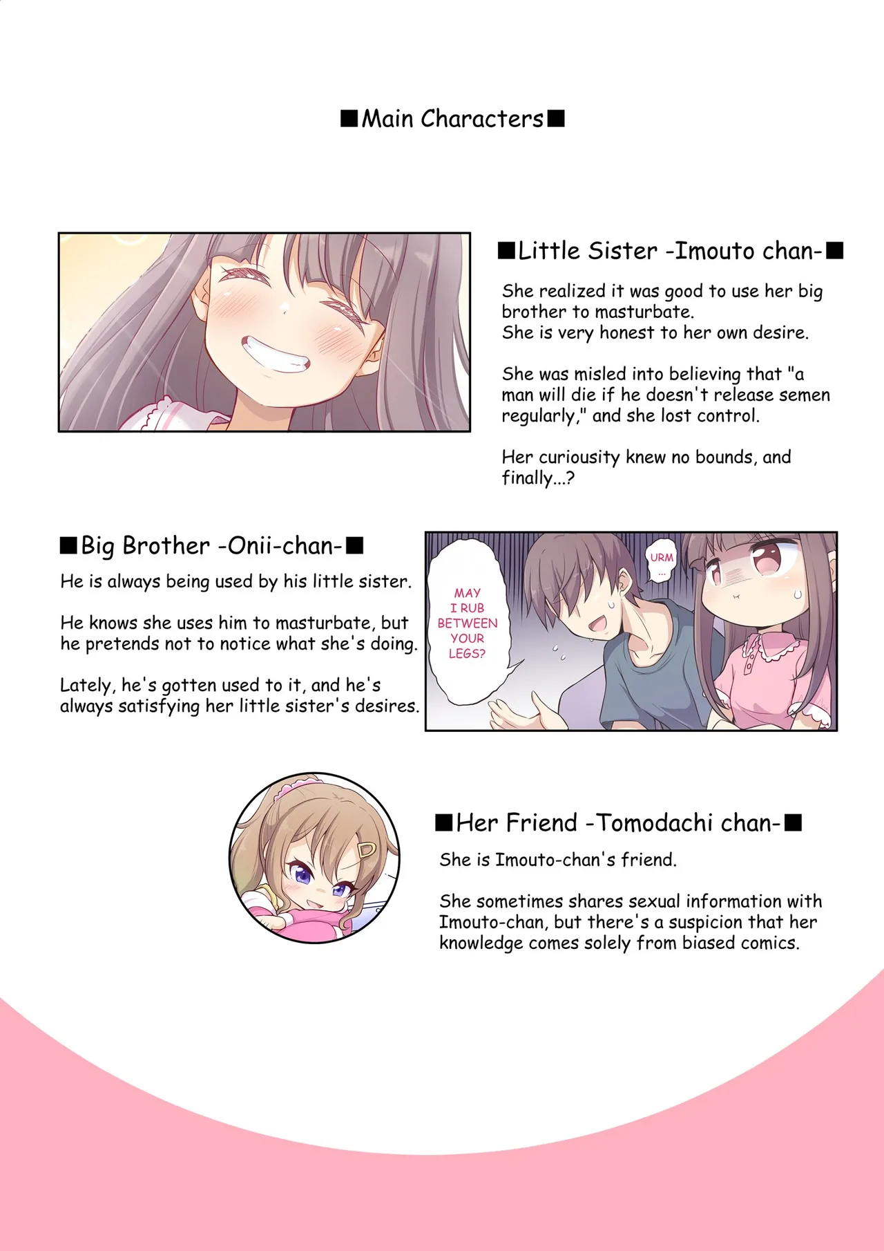 A Little Sister Who Tries To Be Sneaky About Using Her Big Brother To Masturbate 3 page 3