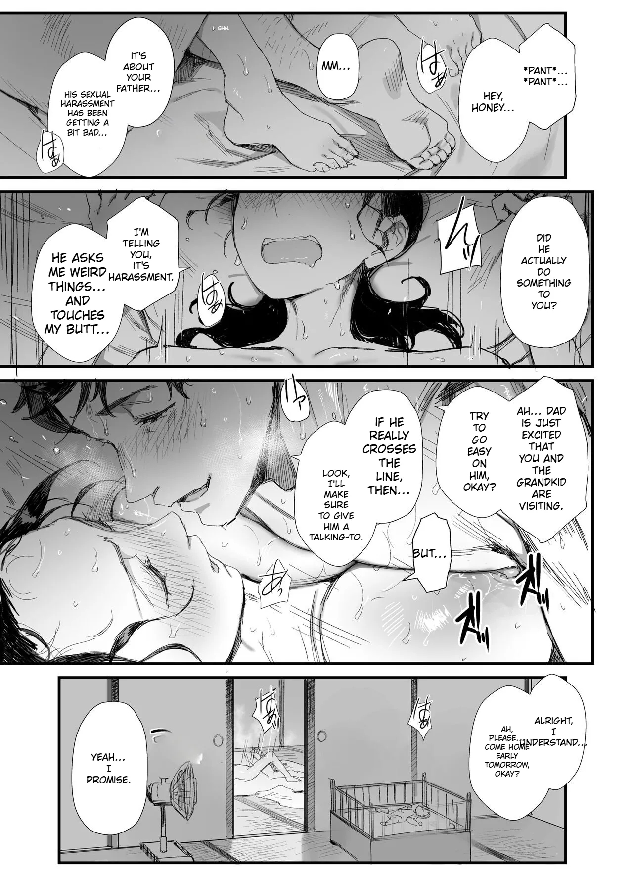 A Perverted Father-in-law Living In The Countryside And His Daughter-in-law Raising Children page 12