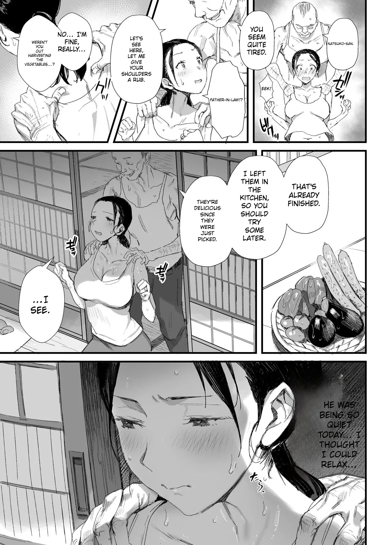 A Perverted Father-in-law Living In The Countryside And His Daughter-in-law Raising Children page 14