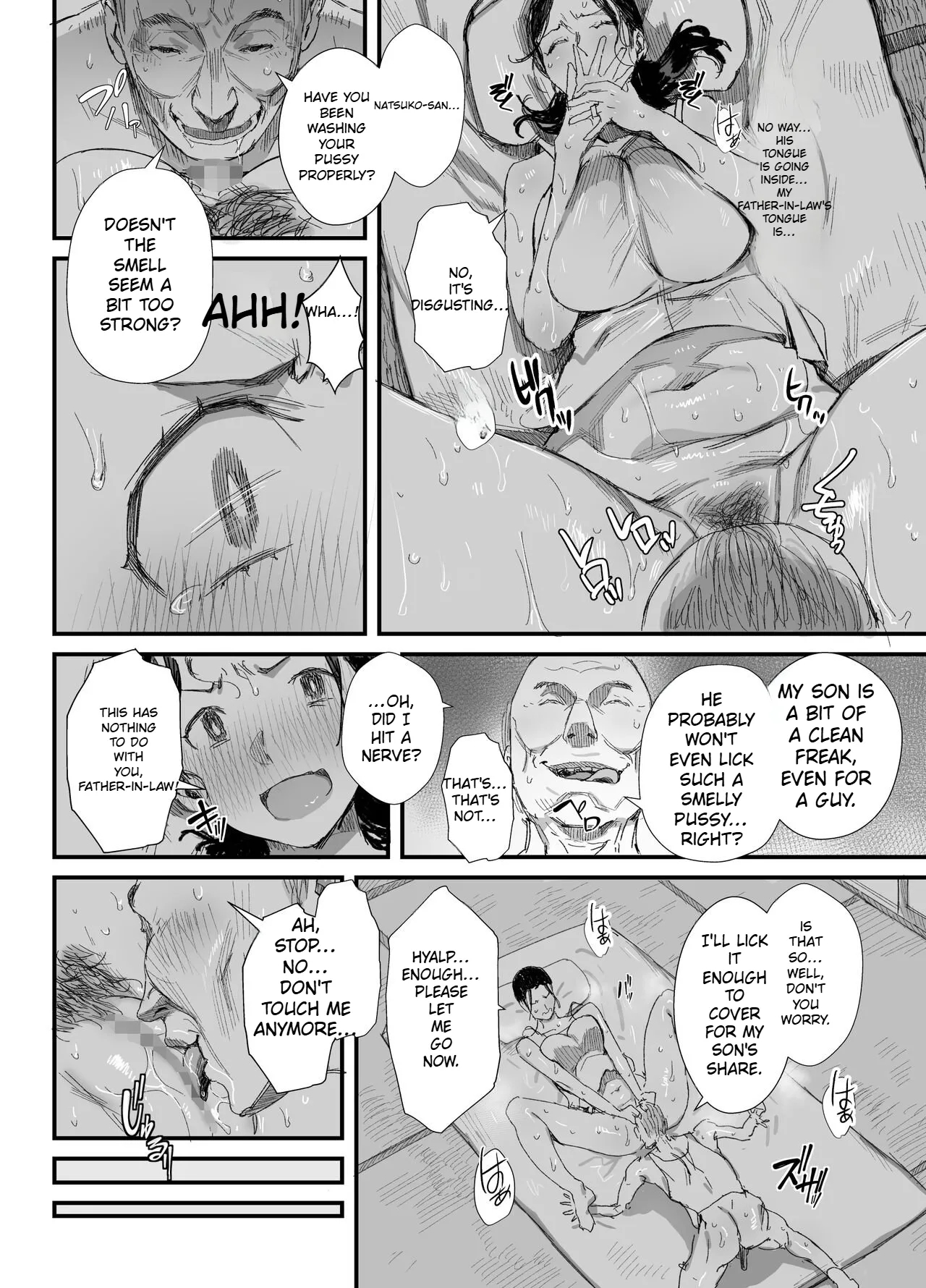 A Perverted Father-in-law Living In The Countryside And His Daughter-in-law Raising Children page 23