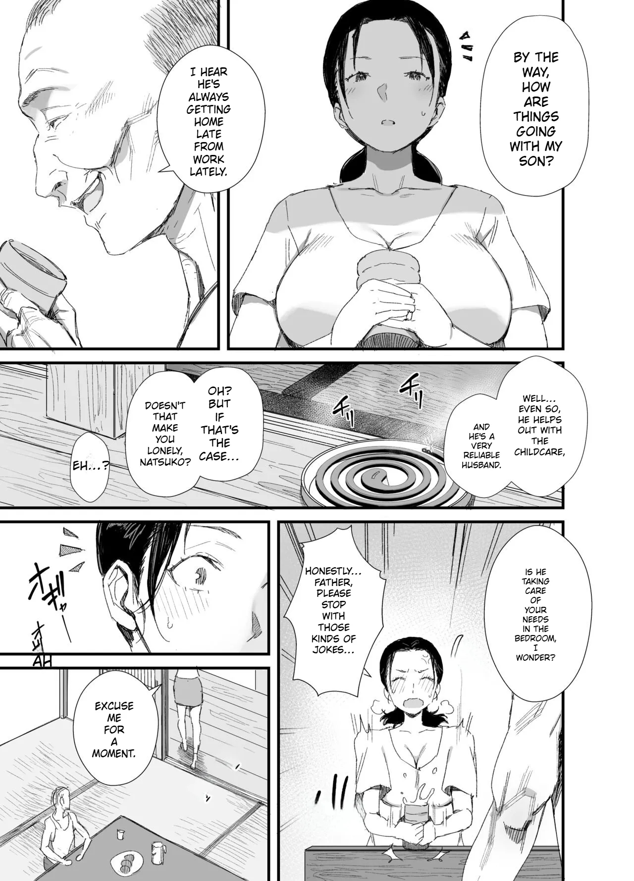 A Perverted Father-in-law Living In The Countryside And His Daughter-in-law Raising Children page 8