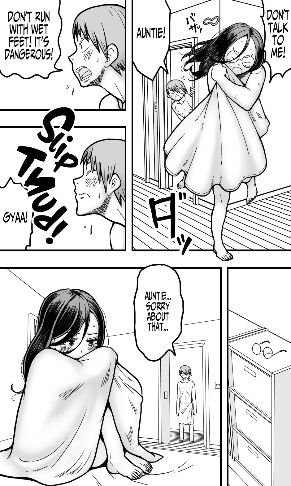 A Plain 30's Virgin Aunt Gives In To Lust For Rude Nephew page 30