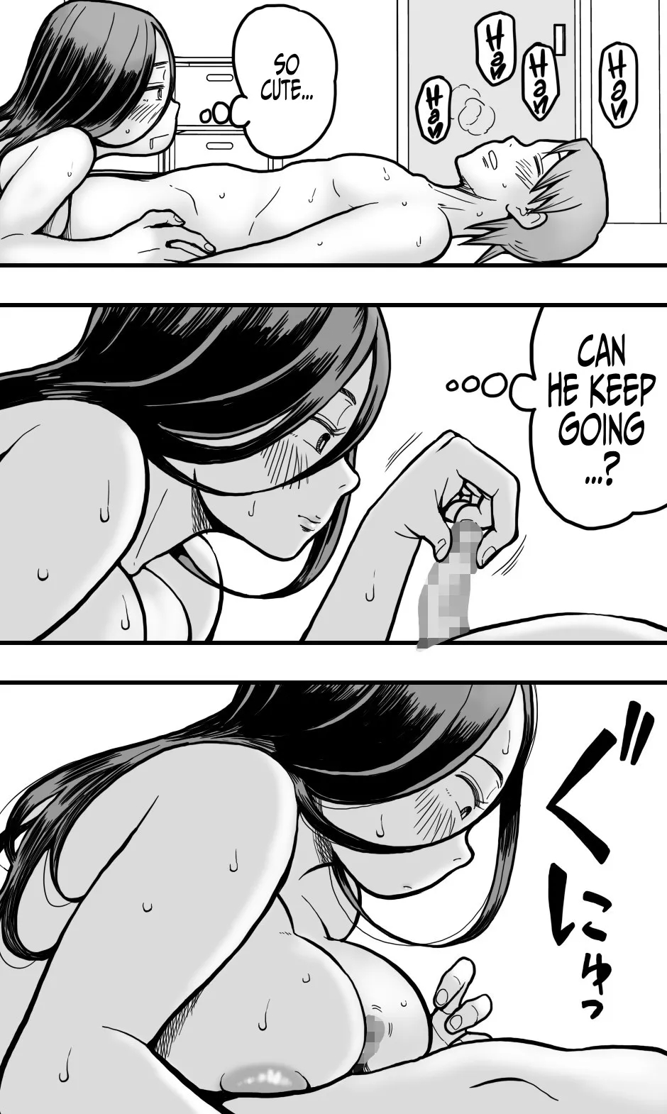 A Plain 30's Virgin Aunt Gives In To Lust For Rude Nephew page 36