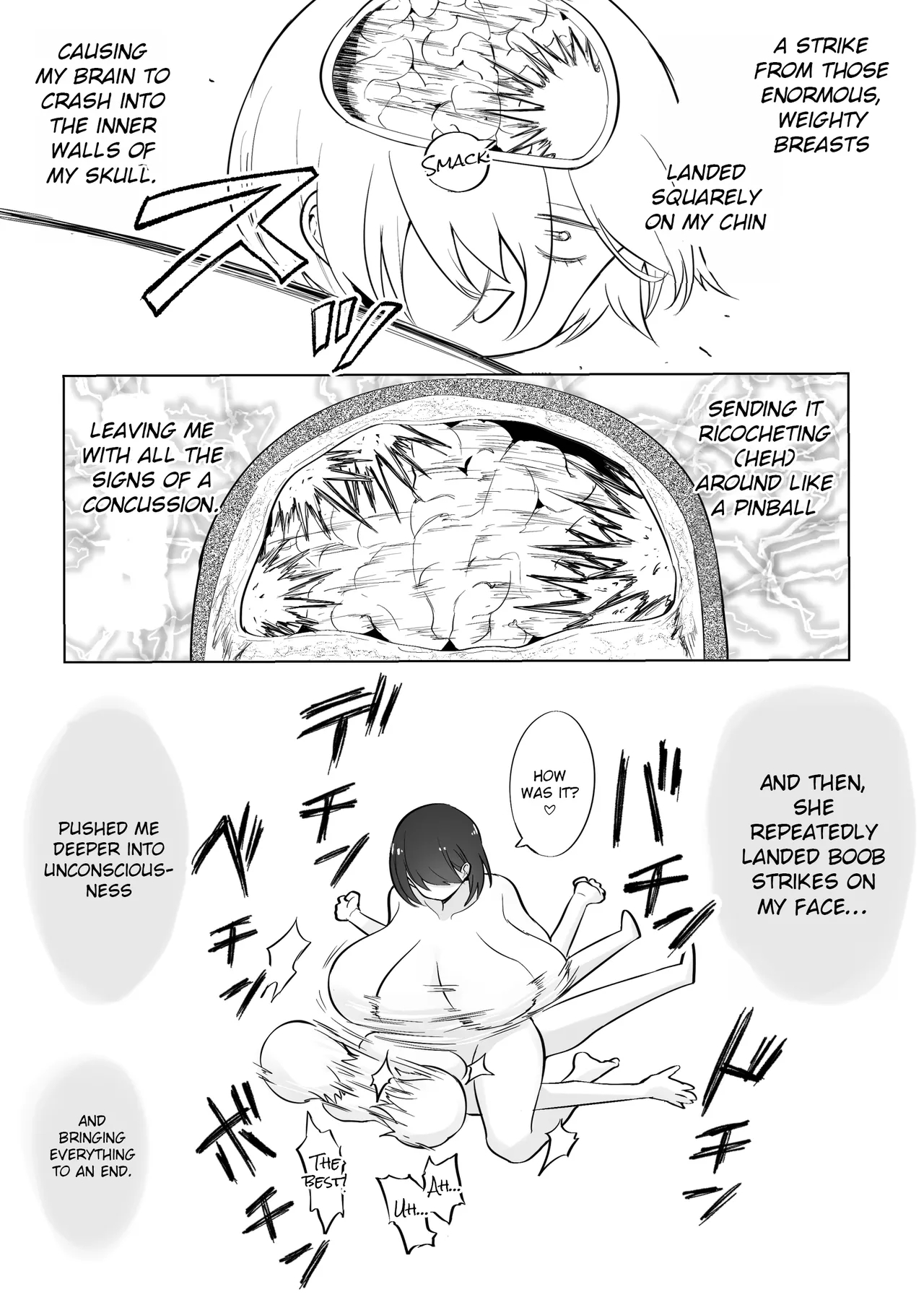 A Report Manga About Fondling Huge Titties page 23