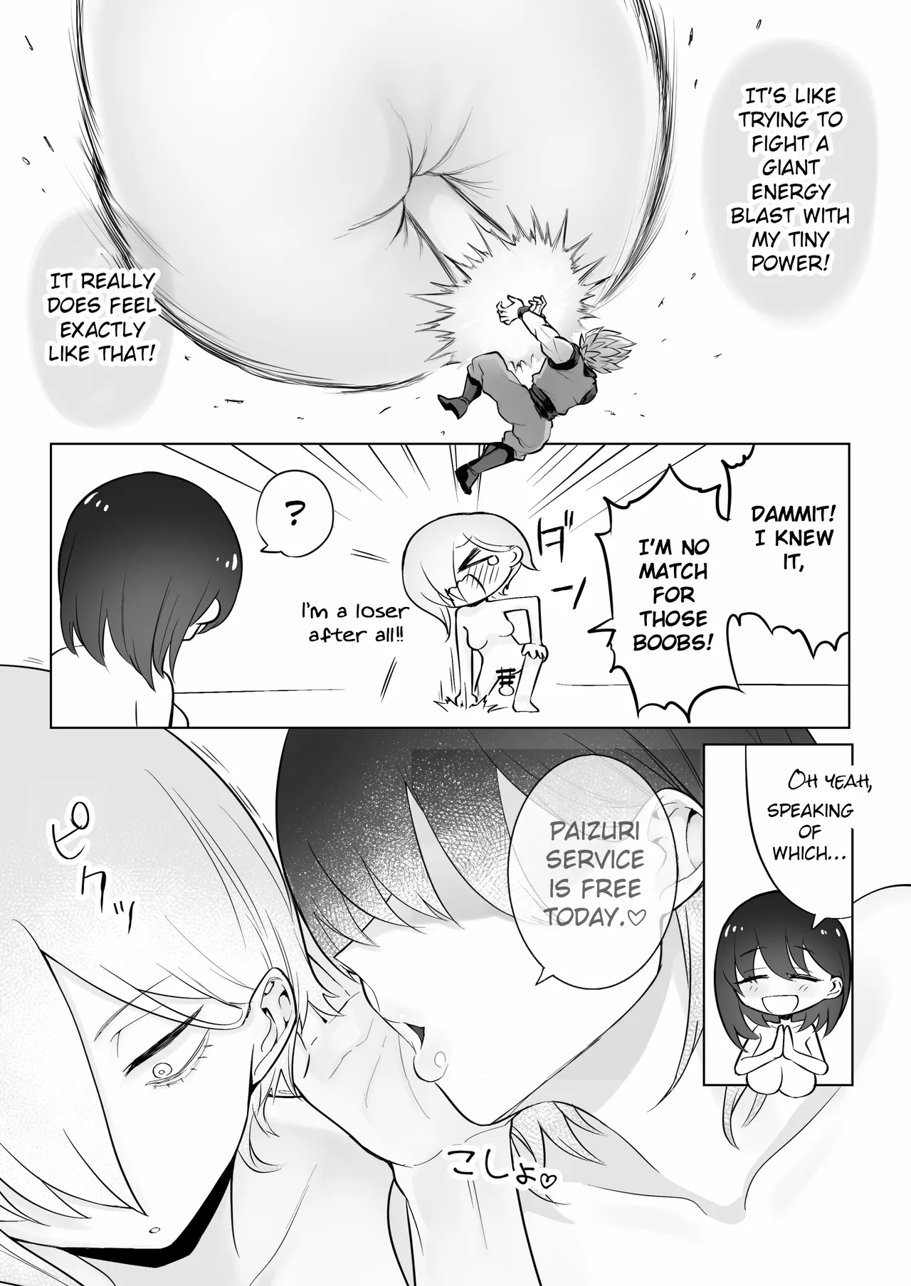 A Report Manga About Fondling Huge Titties page 27