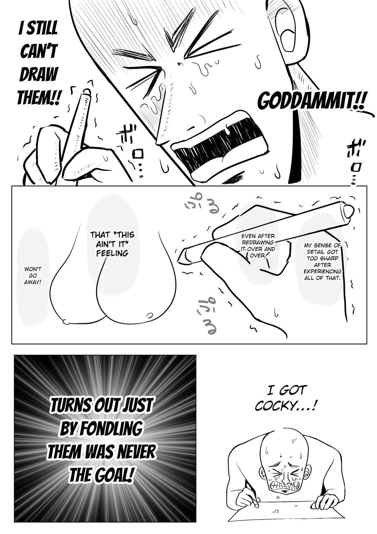 A Report Manga About Fondling Huge Titties page 35