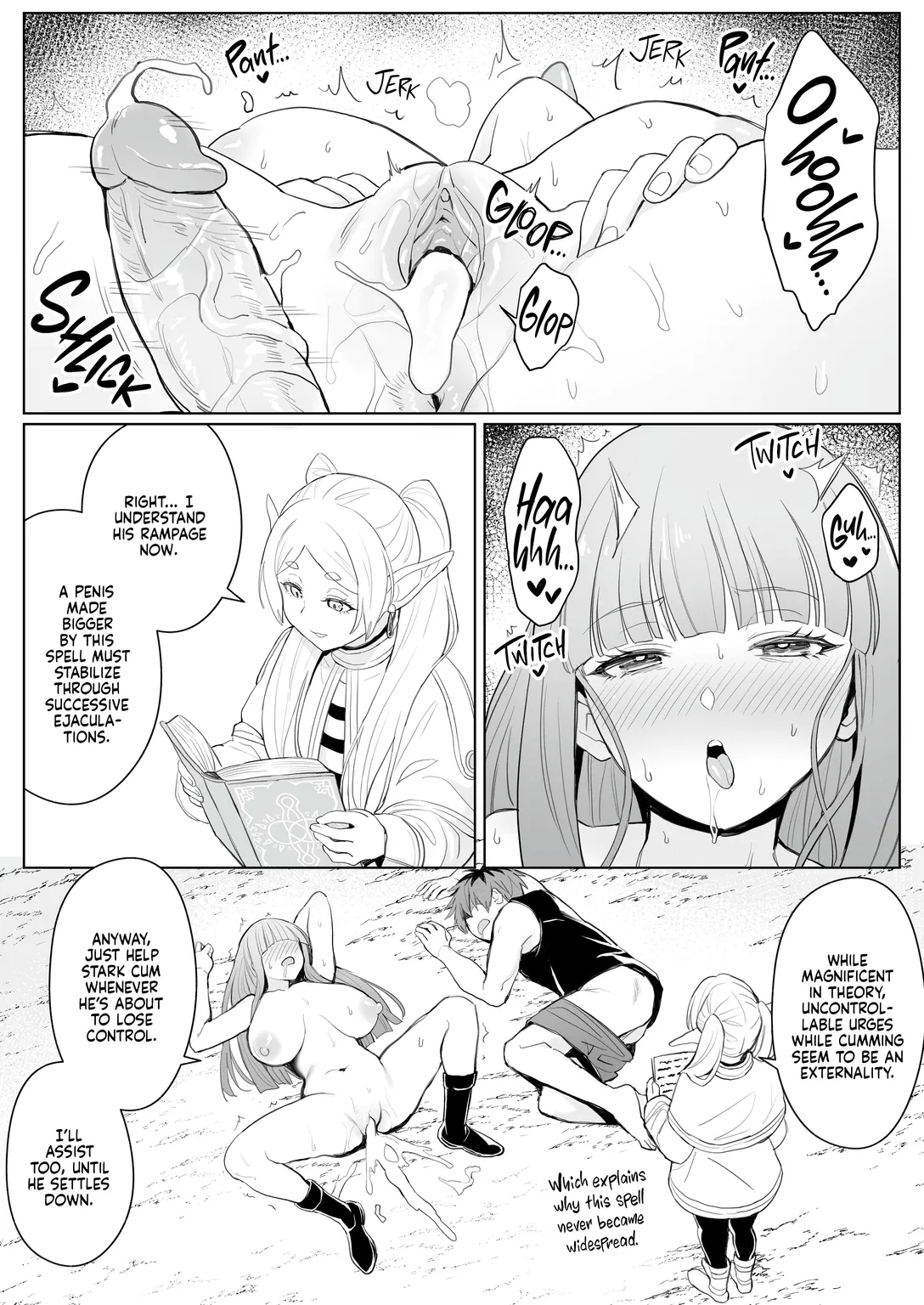 A Spell That Makes Your Dick Bigger page 9