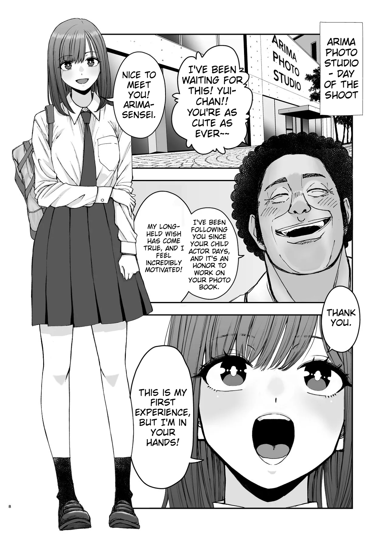A Story About A Jk Popular Actress That Gets Ntr'd By A Photographer Boss page 8