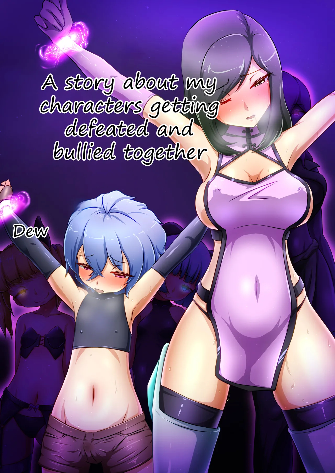A Story About My Characters Getting Bullied After Losing Together page 1