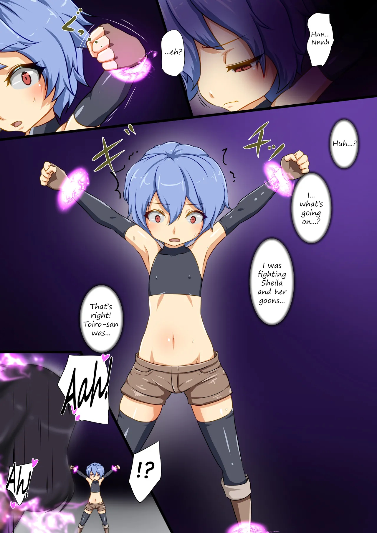 A Story About My Characters Getting Bullied After Losing Together page 7