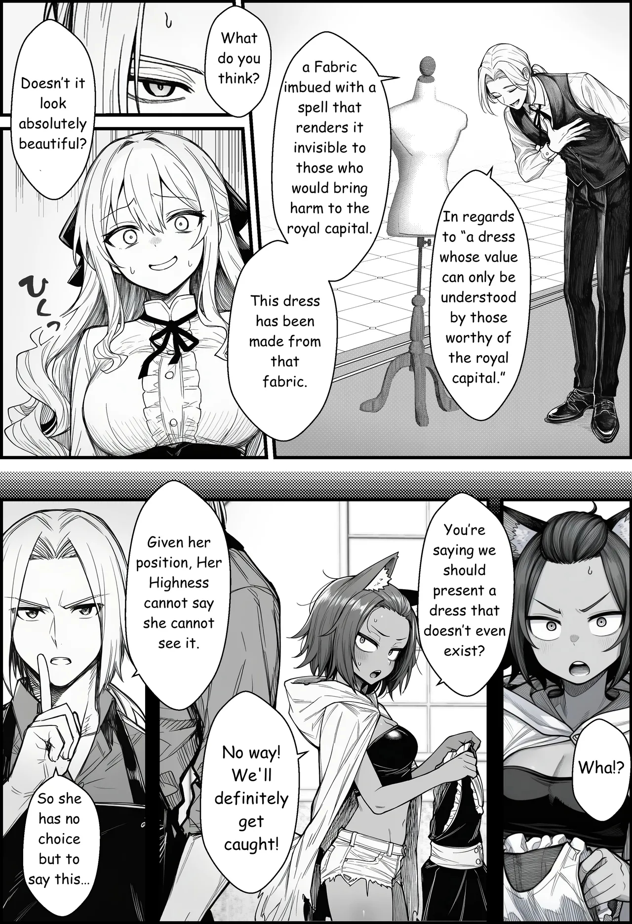A Story About Teaching A Selfish Princess—who Rules With Tyranny—a Lesson By Dressing Her In An Invisible Gown page 18