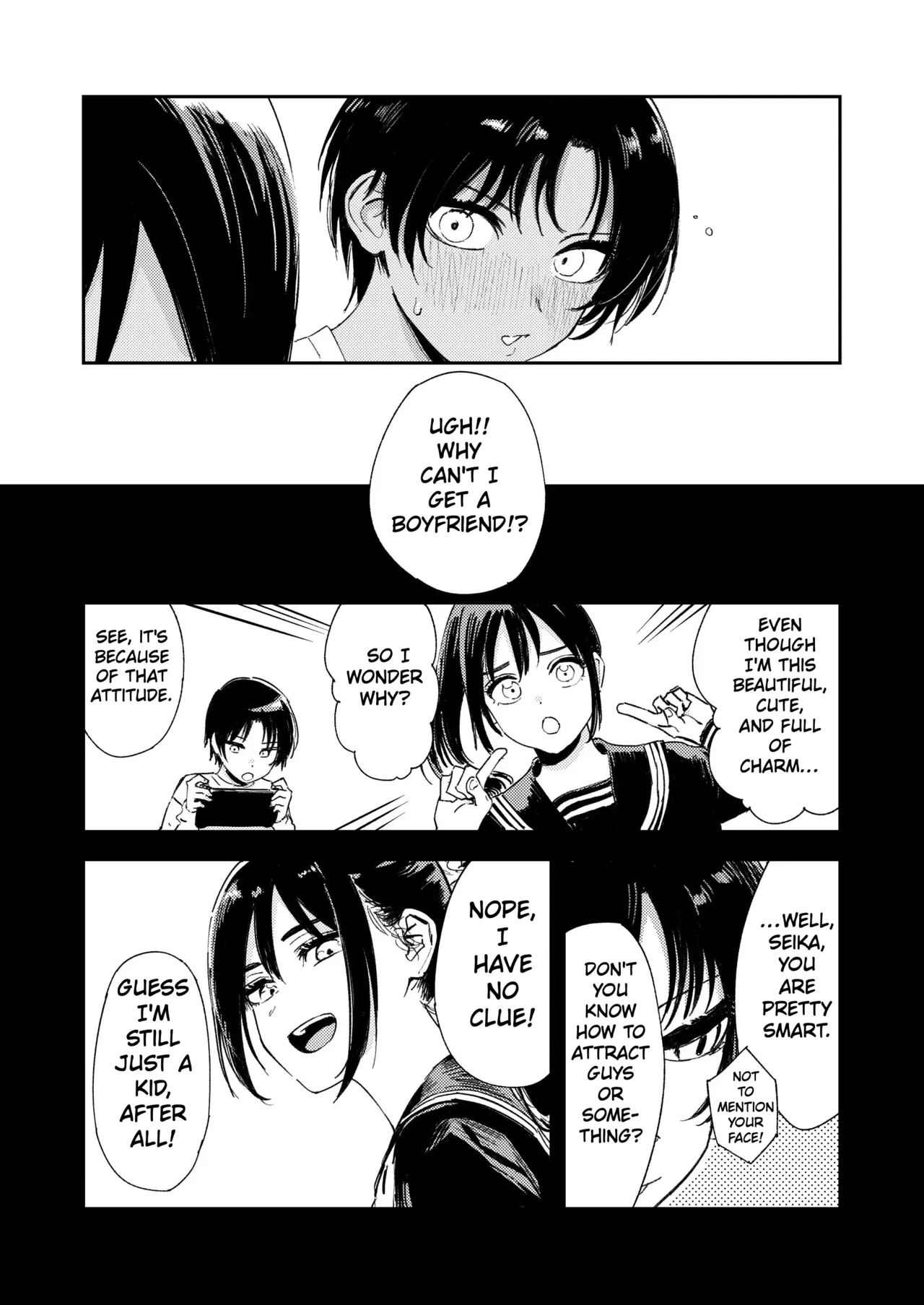 Boy, Hold Me. page 17