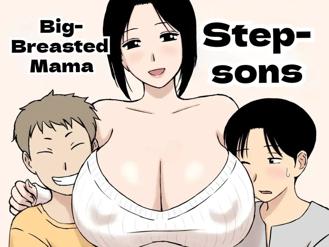 Busty Mom And Her Stepsons page 1