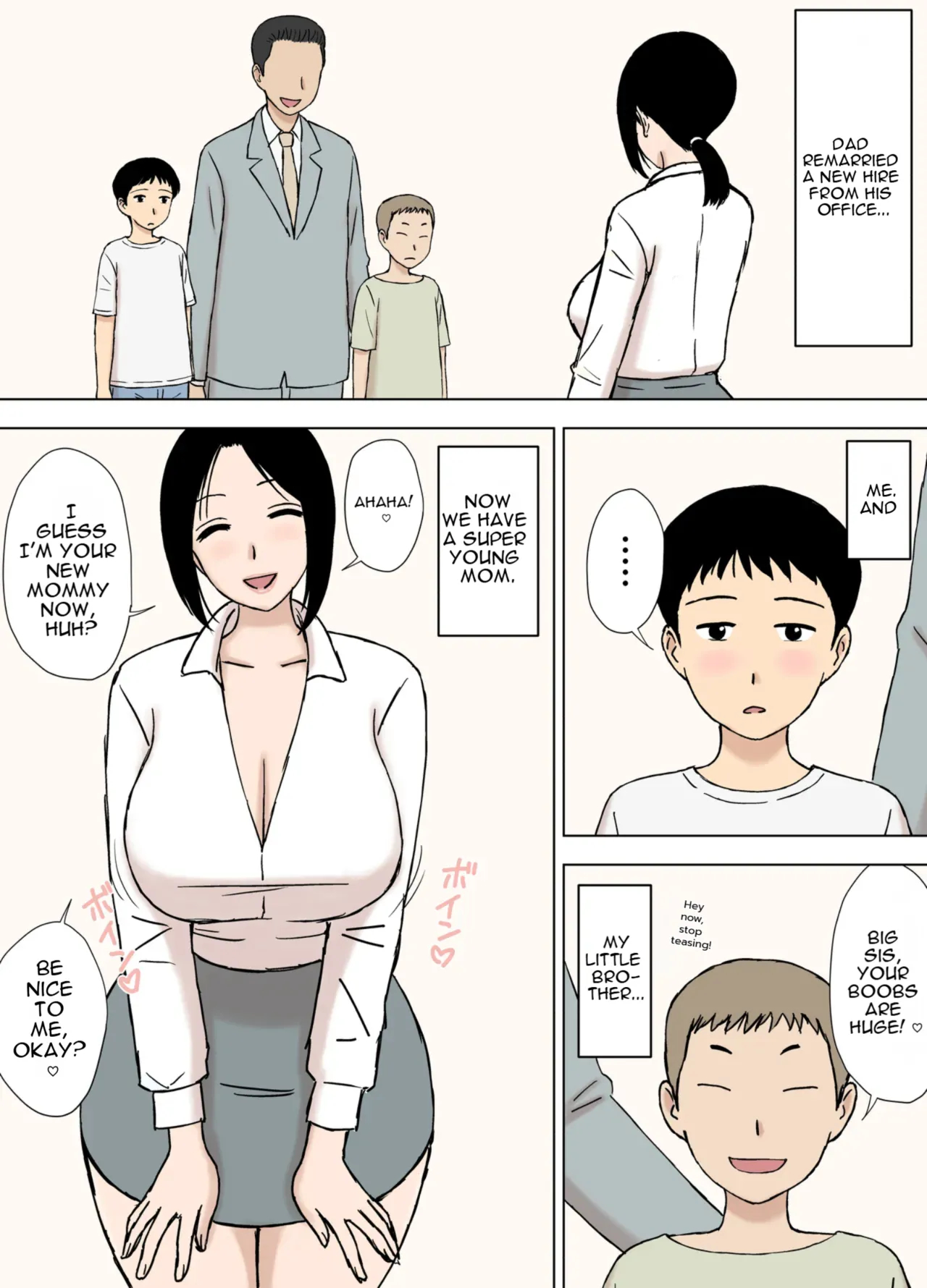 Busty Mom And Her Stepsons page 2