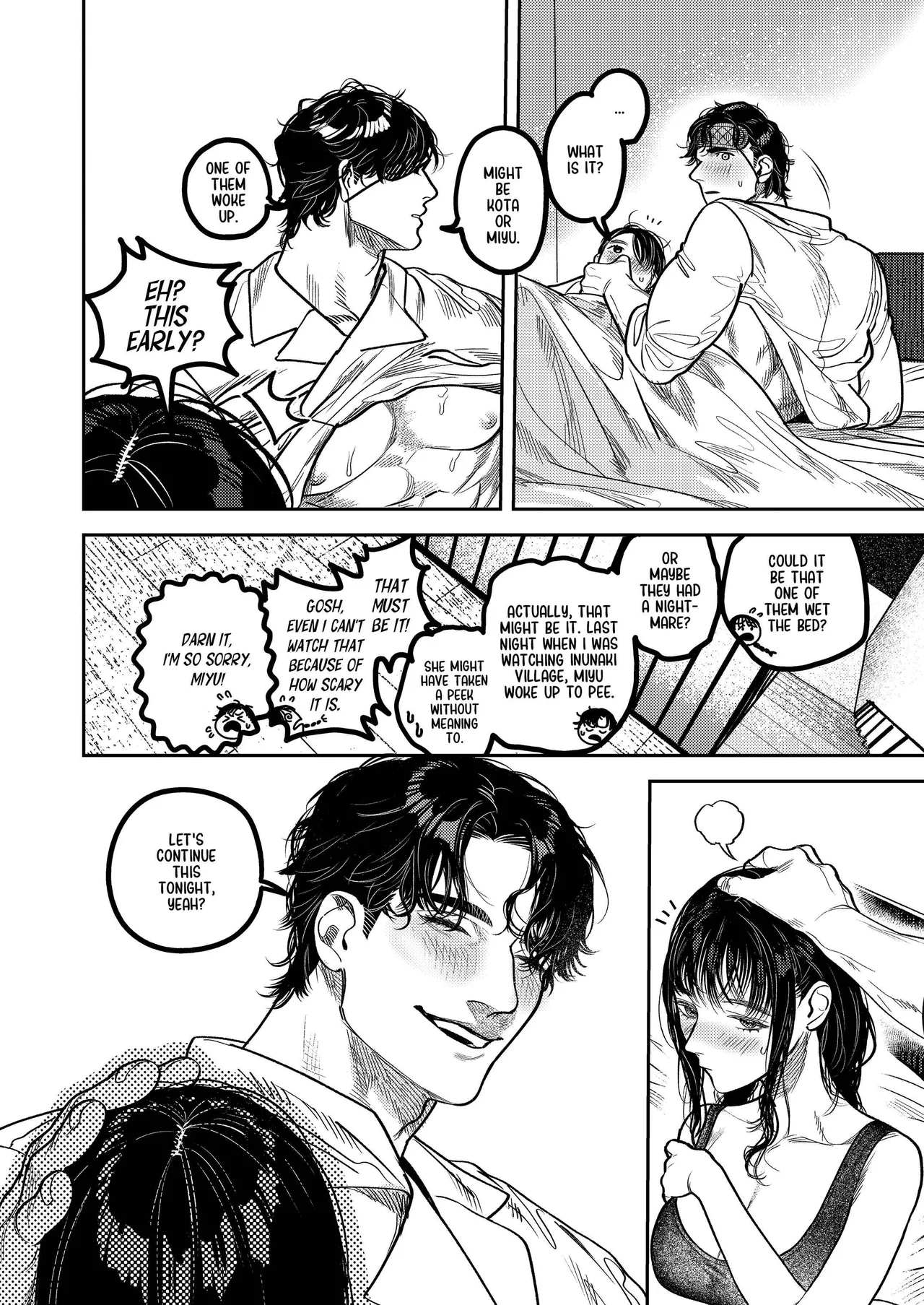 By Day, A Devoted Husband. By Night, Full-on Beast Mode page 22