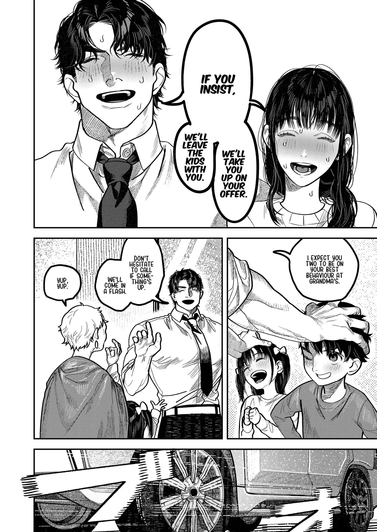 By Day, A Devoted Husband. By Night, Full-on Beast Mode page 28