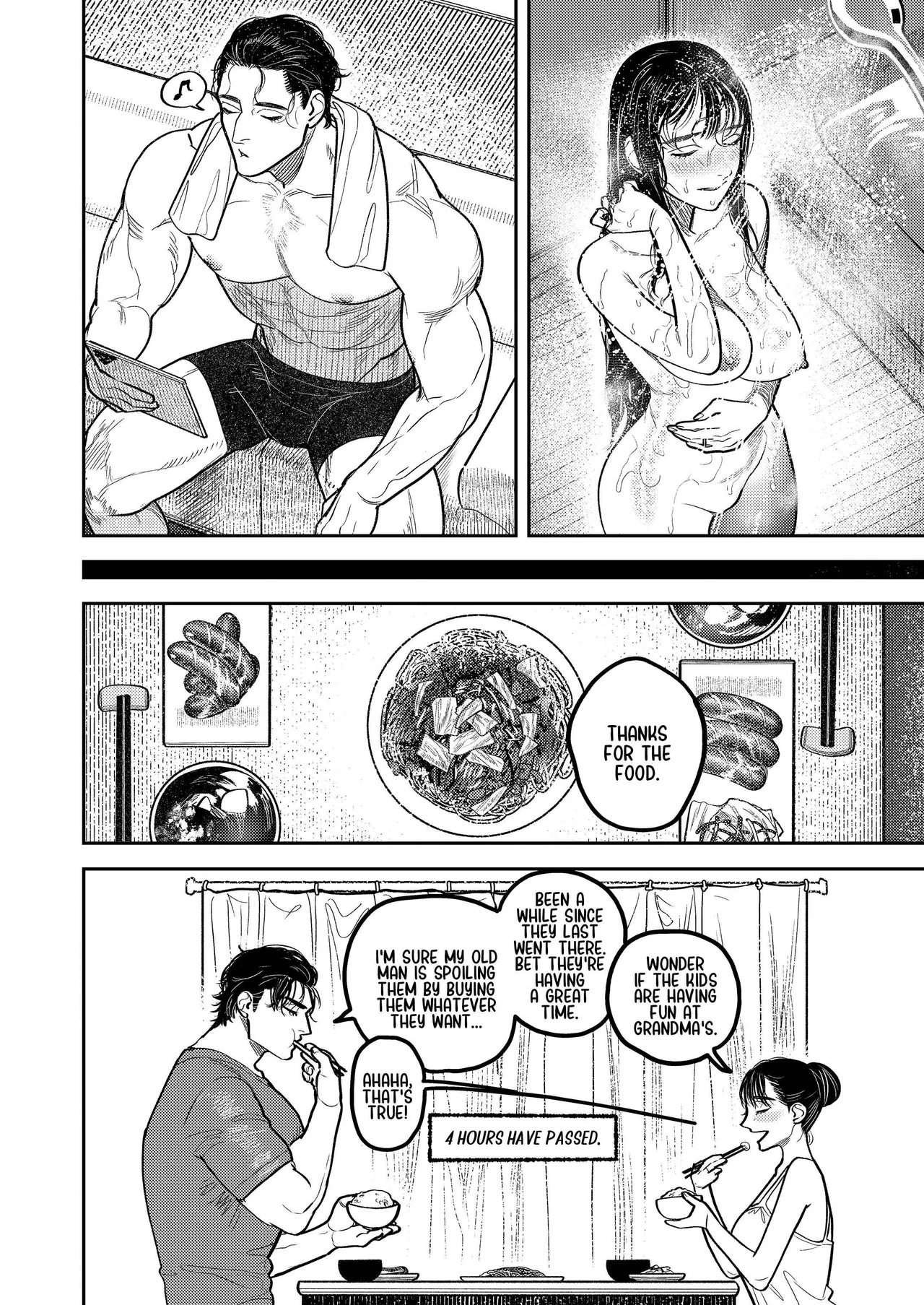 By Day, A Devoted Husband. By Night, Full-on Beast Mode page 50