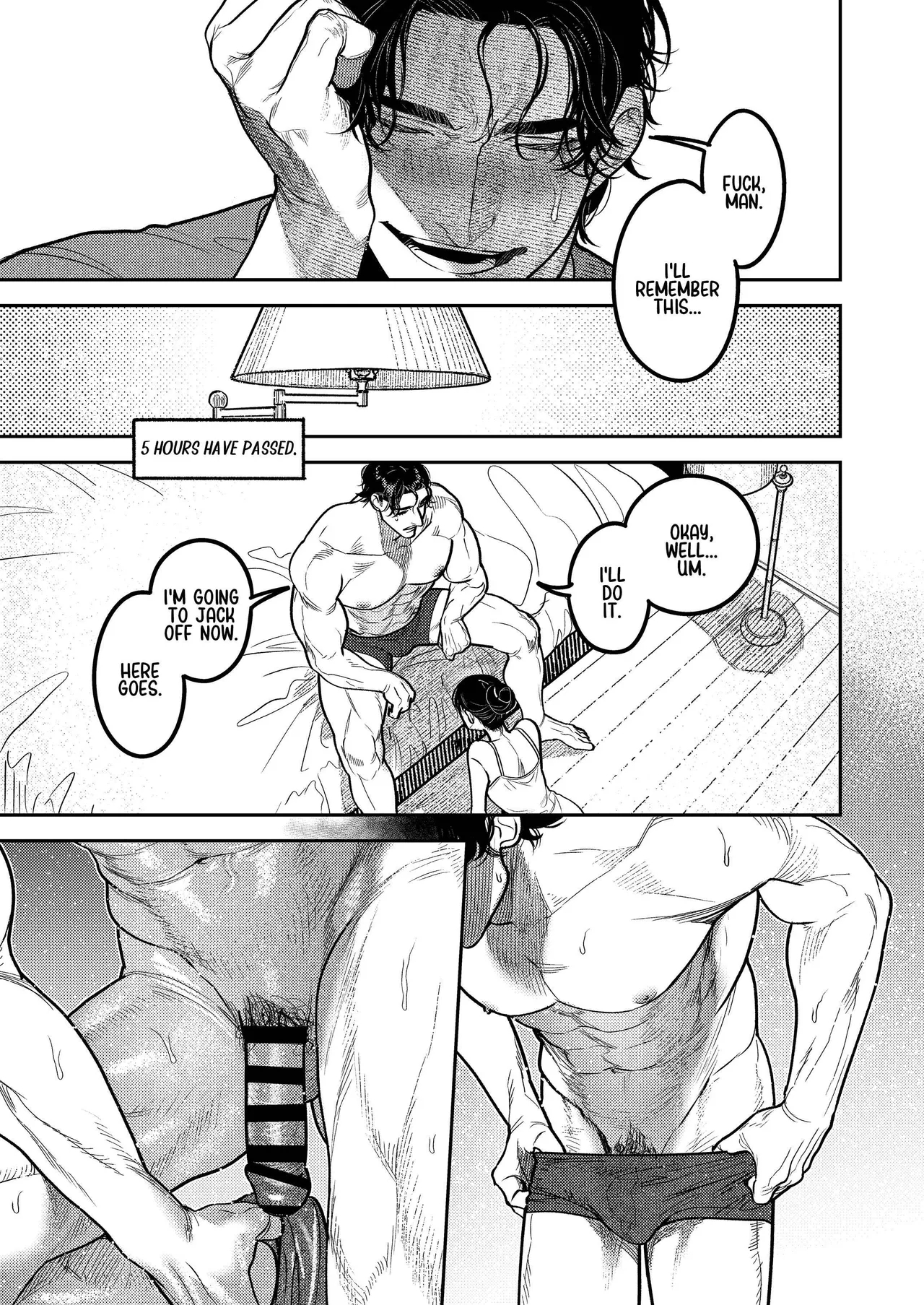 By Day, A Devoted Husband. By Night, Full-on Beast Mode page 53