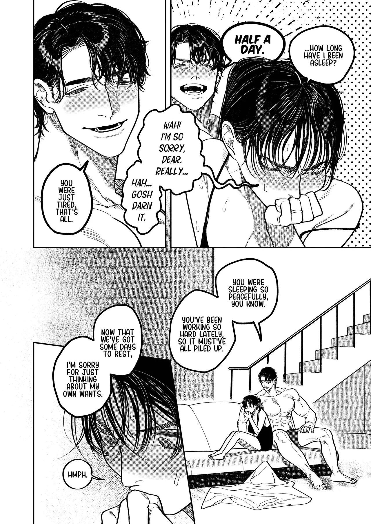 By Day, A Devoted Husband. By Night, Full-on Beast Mode page 72