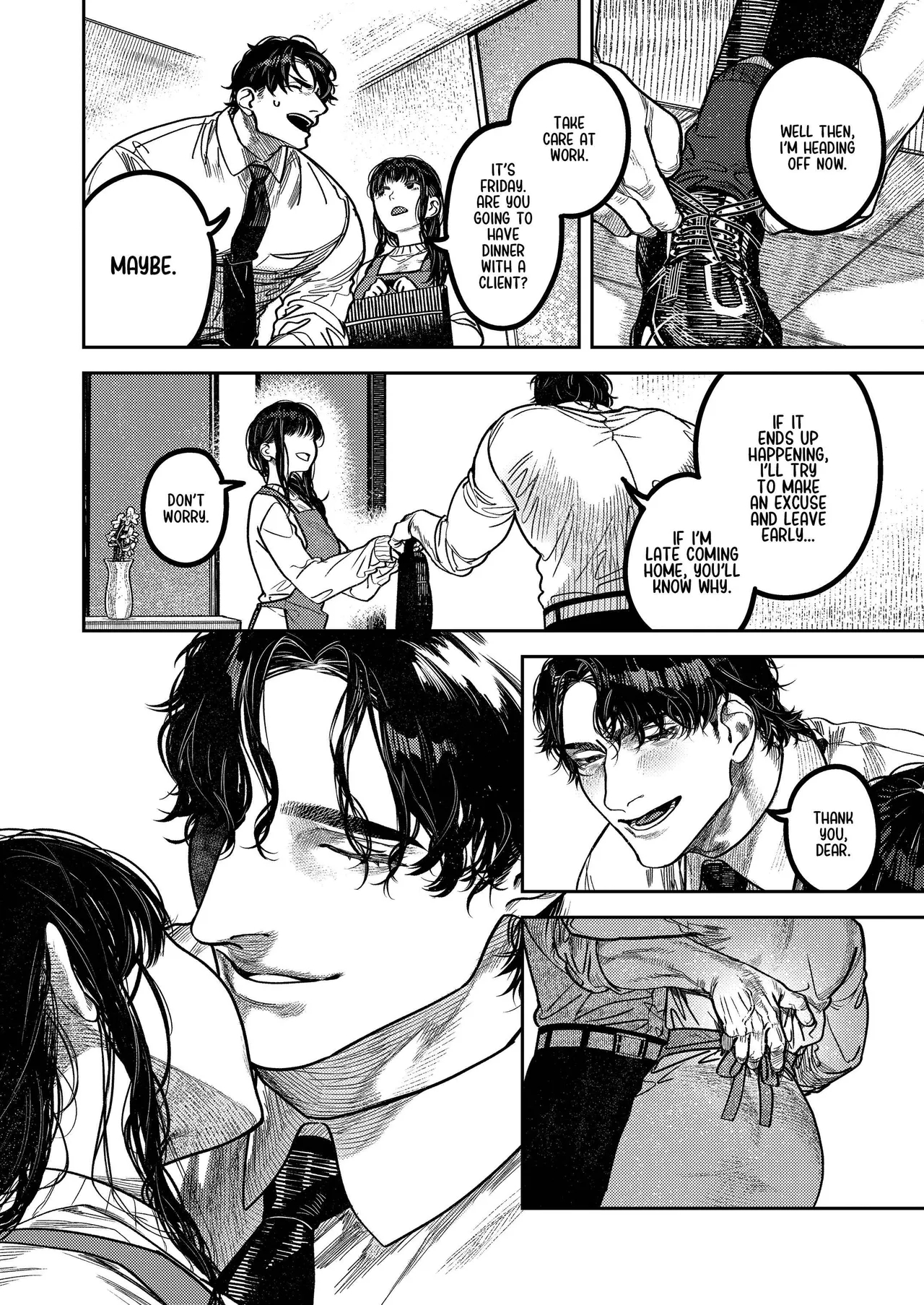 By Day, A Devoted Husband. By Night, Full-on Beast Mode page 8