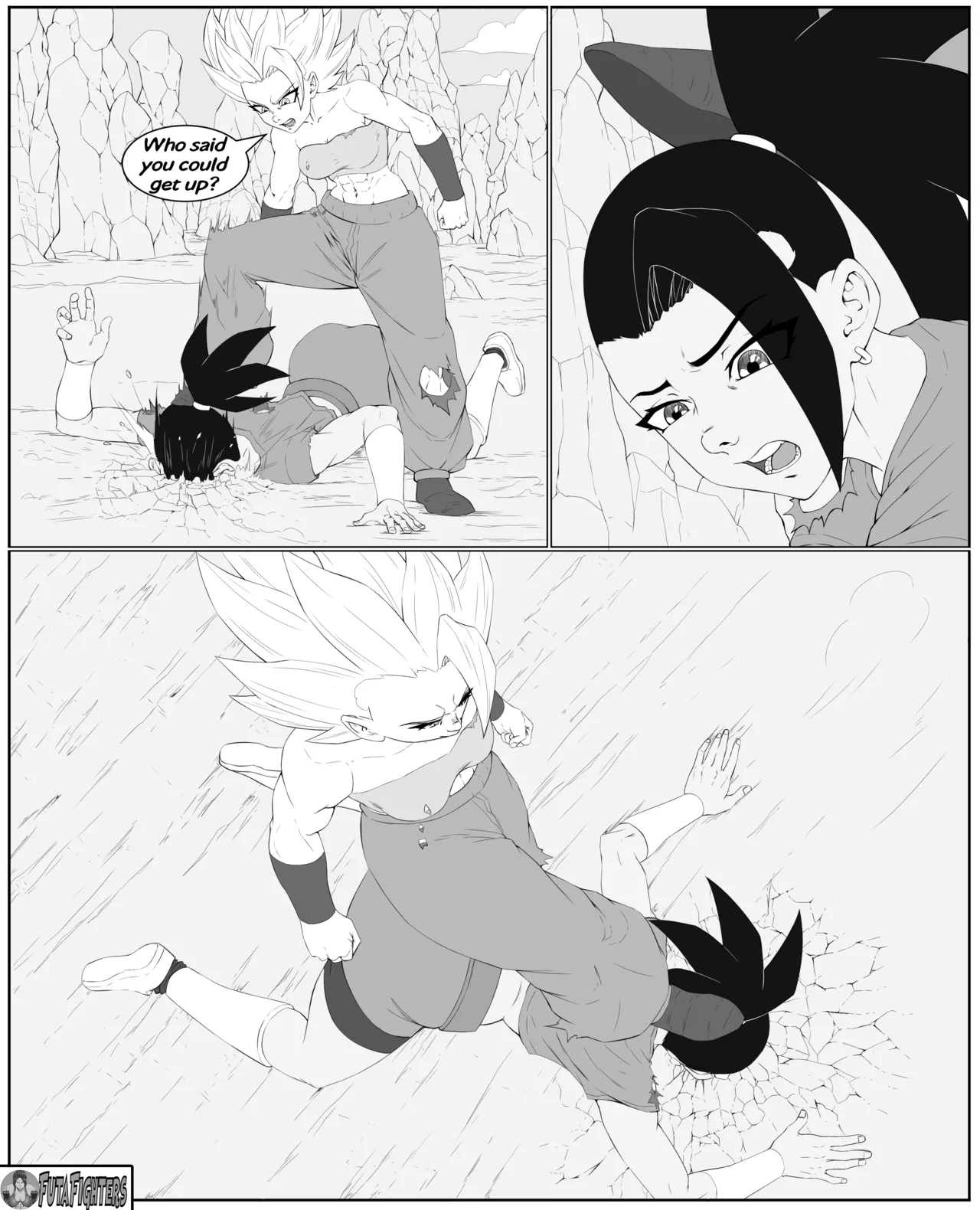 Caulifla Vs Kale 118 Page Update Futafighters page 101