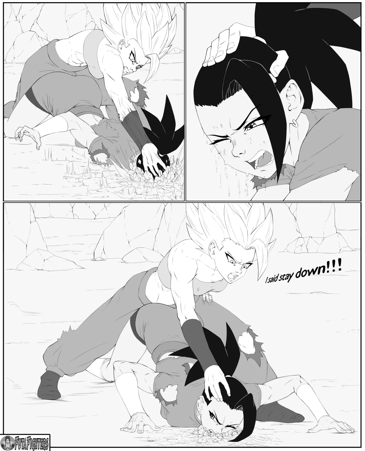 Caulifla Vs Kale 118 Page Update Futafighters page 102