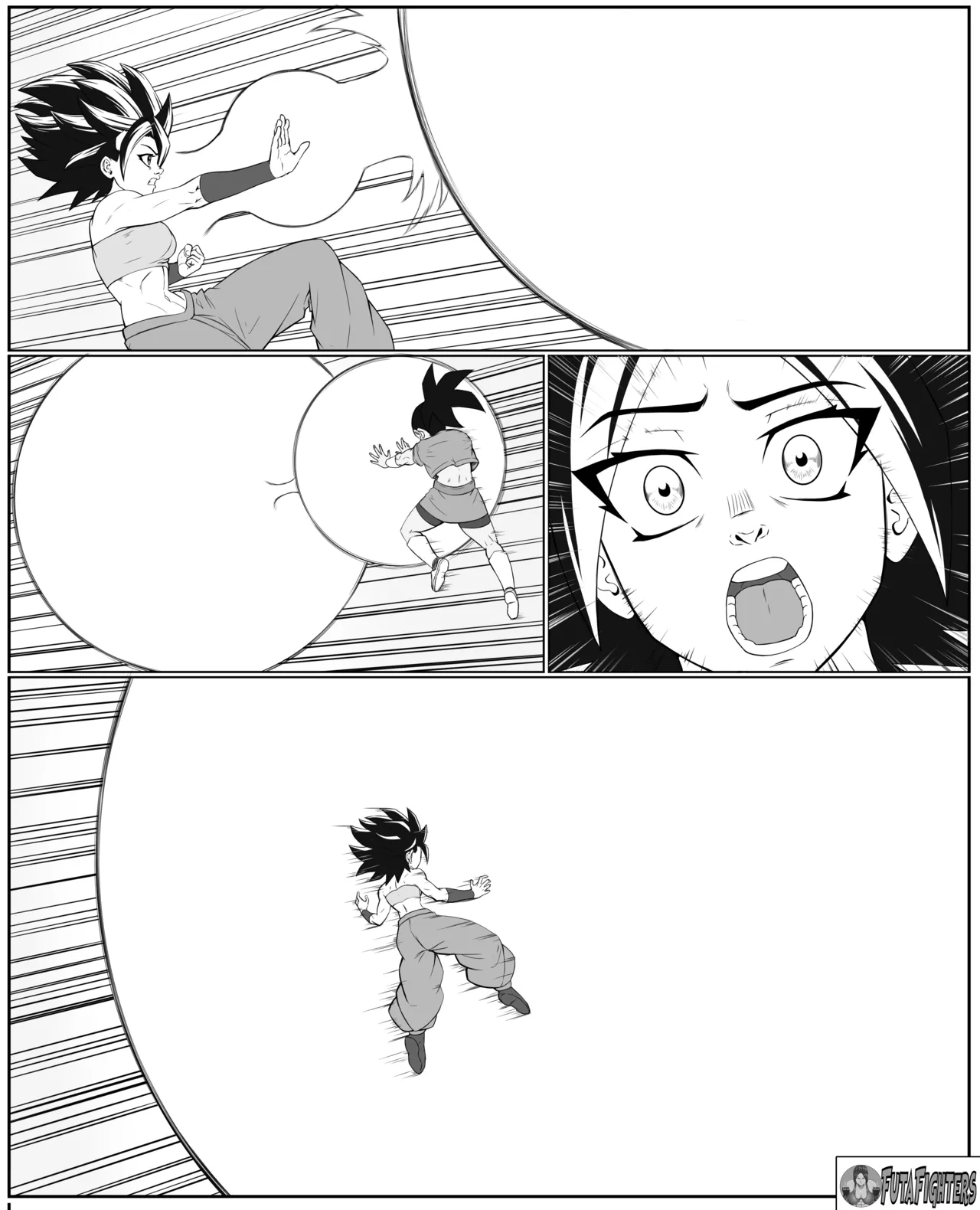Caulifla Vs Kale 118 Page Update Futafighters page 12