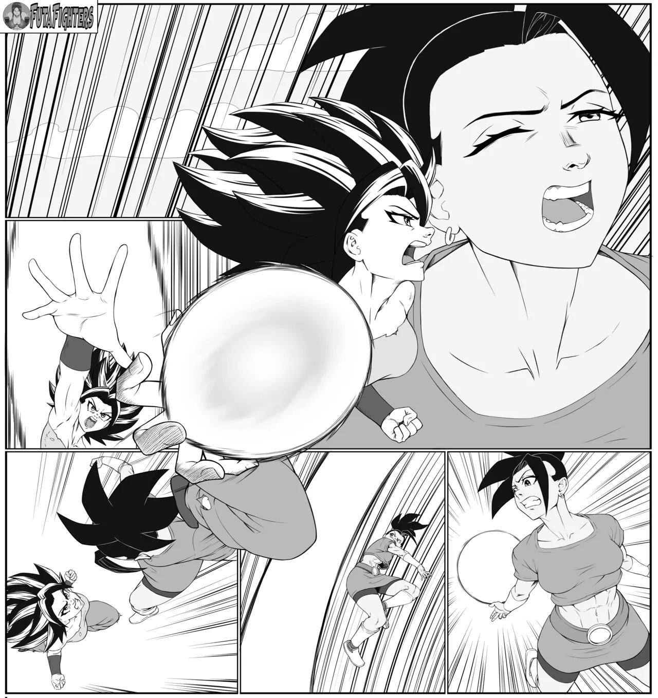 Caulifla Vs Kale 118 Page Update Futafighters page 15