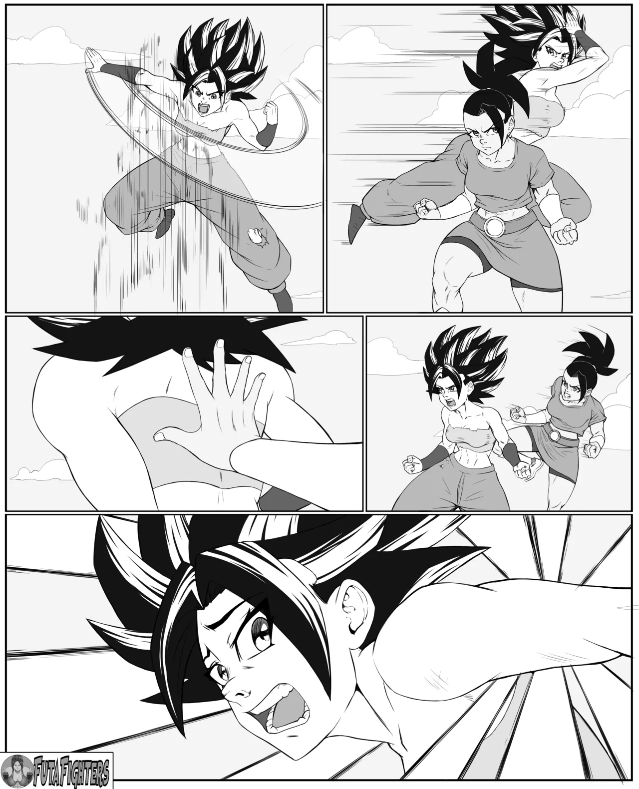 Caulifla Vs Kale 118 Page Update Futafighters page 18