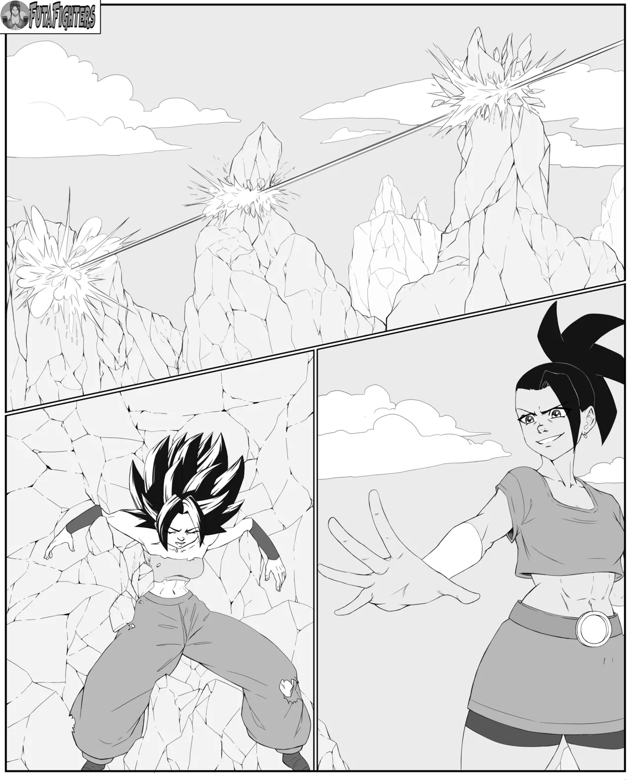 Caulifla Vs Kale 118 Page Update Futafighters page 19