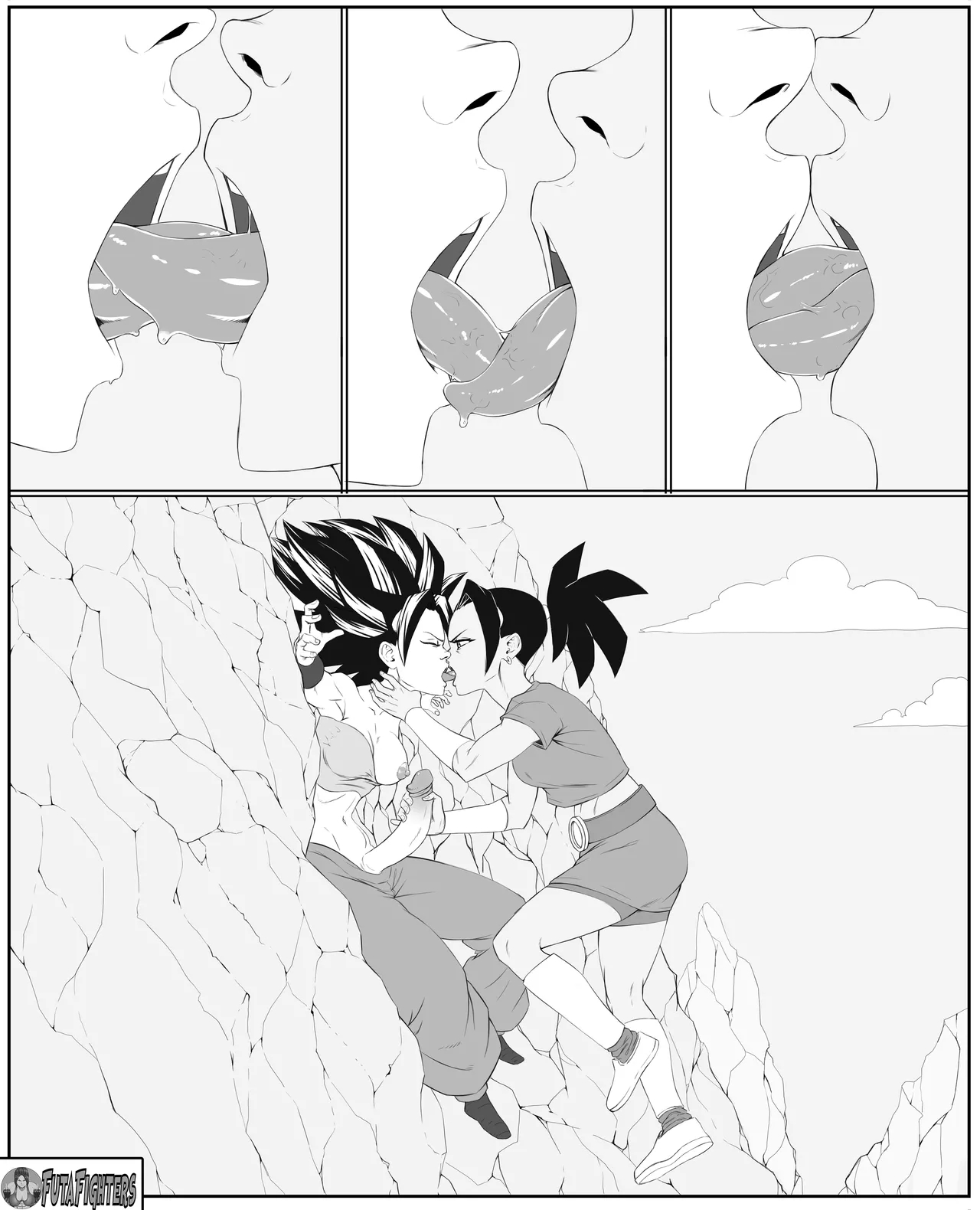 Caulifla Vs Kale 118 Page Update Futafighters page 22