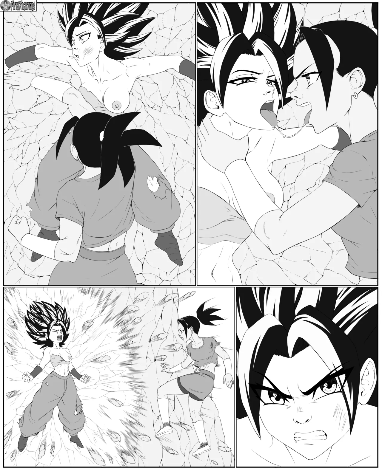 Caulifla Vs Kale 118 Page Update Futafighters page 24