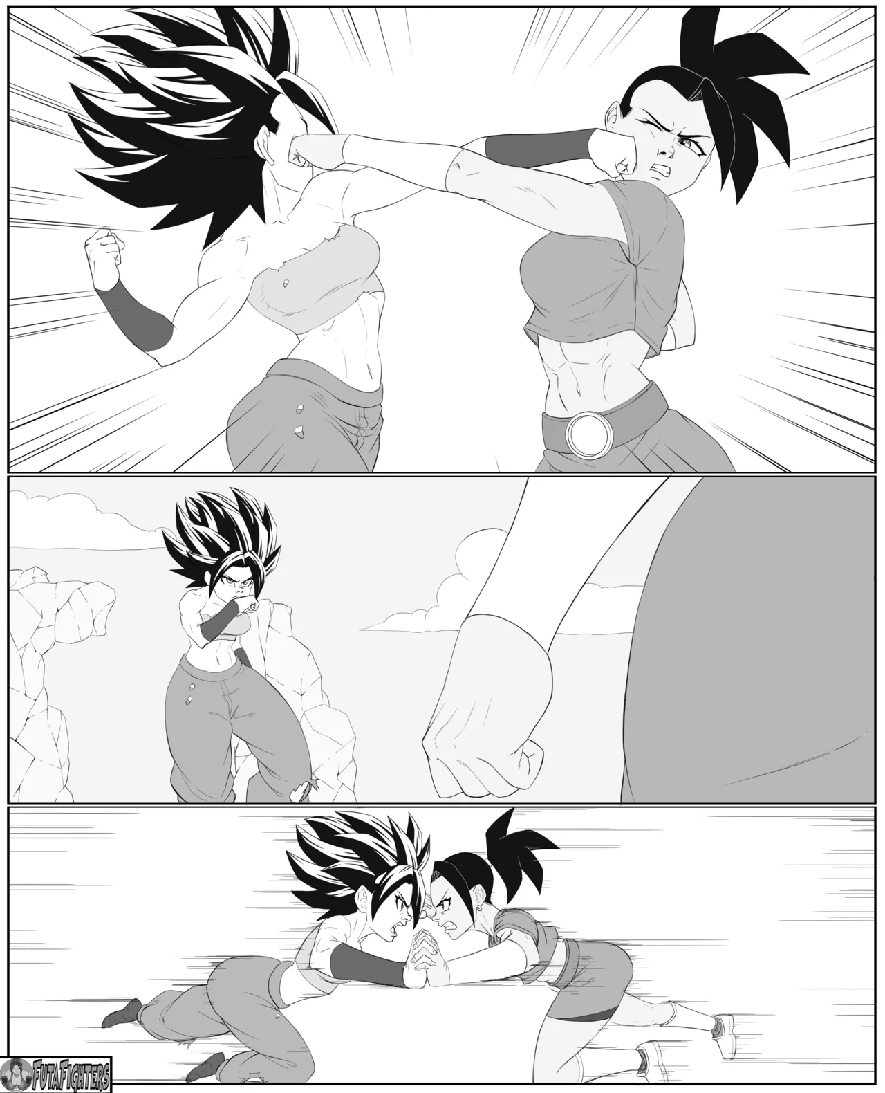 Caulifla Vs Kale 118 Page Update Futafighters page 29