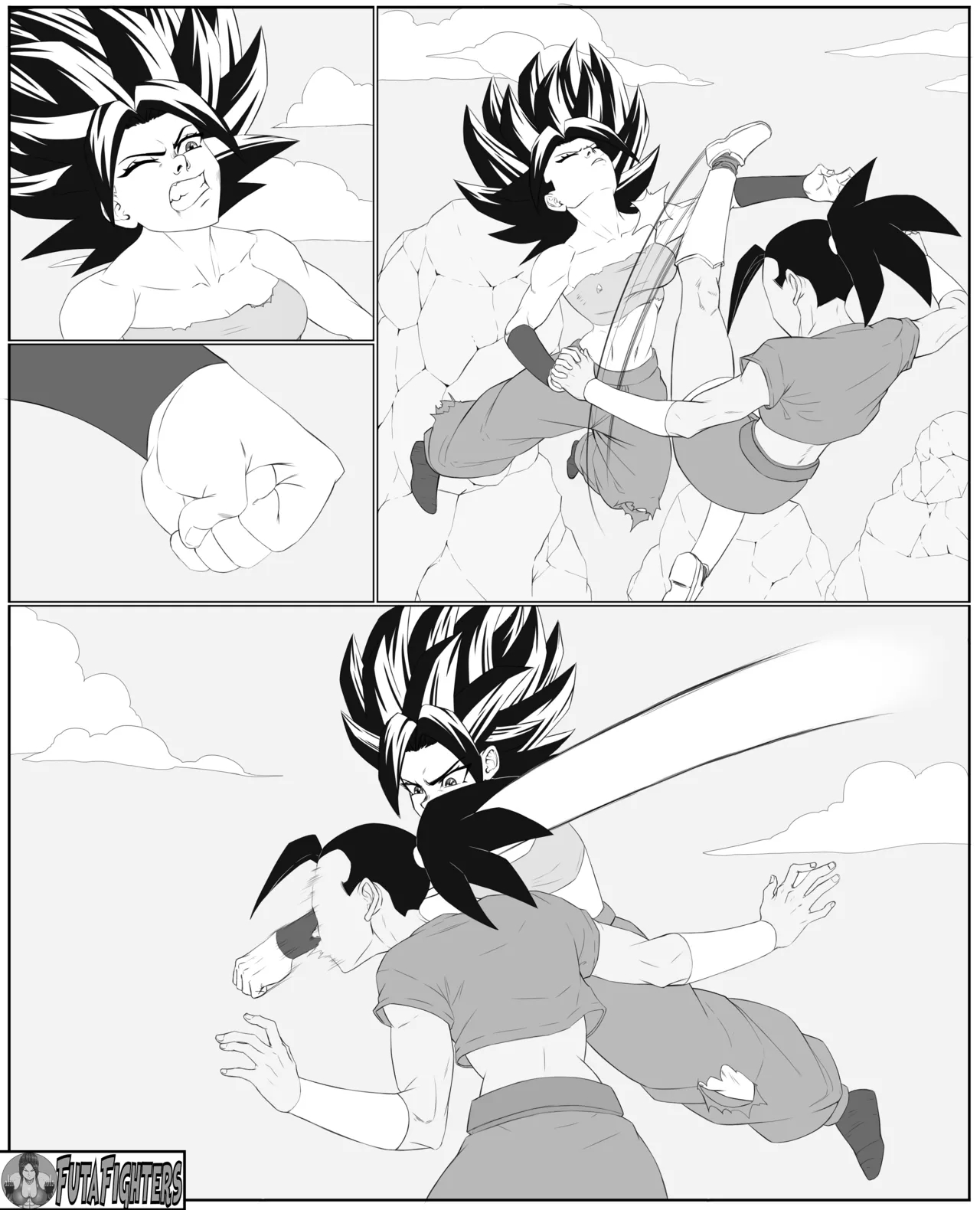 Caulifla Vs Kale 118 Page Update Futafighters page 30